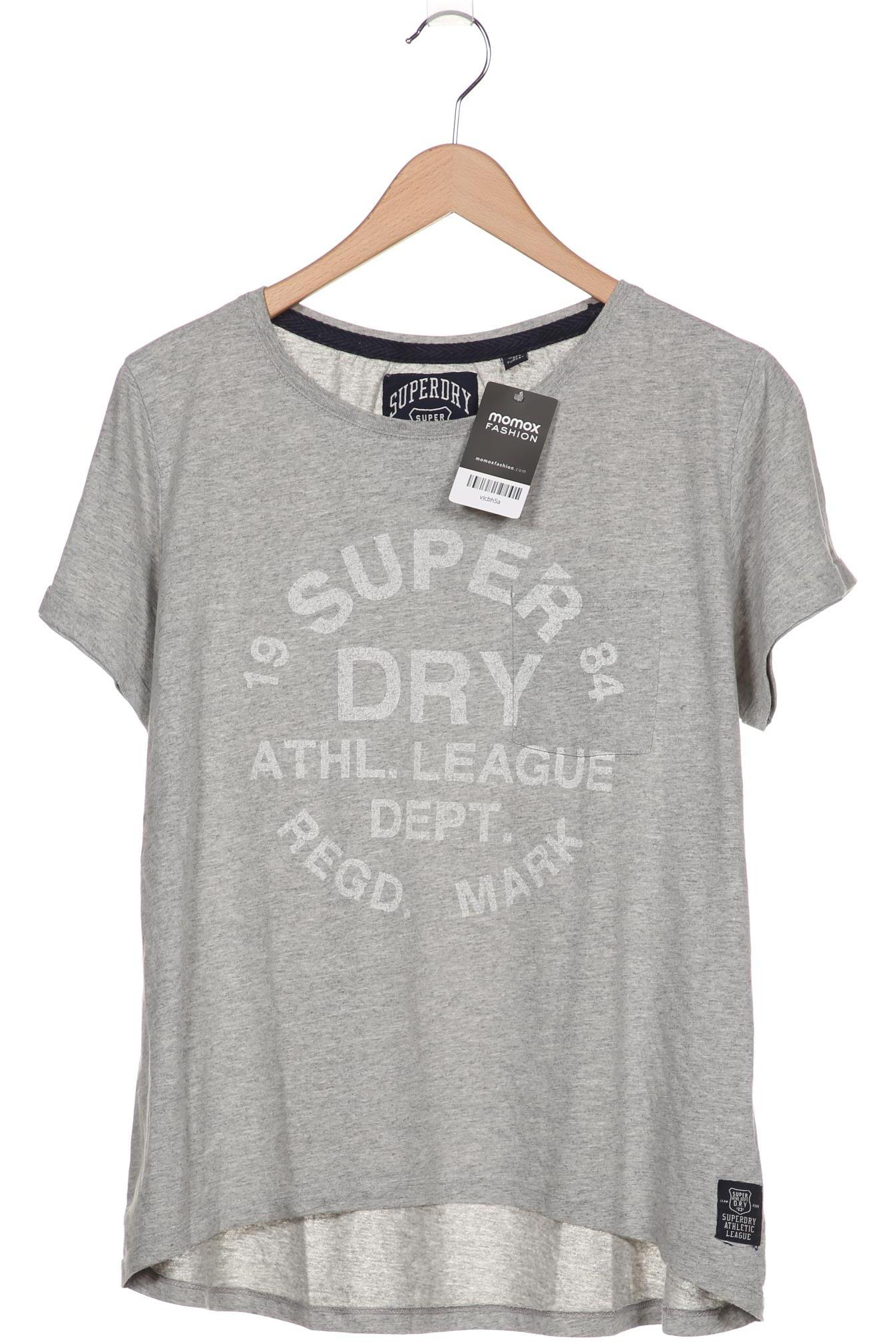 

Superdry Damen T-Shirt, grau, Gr. 42
