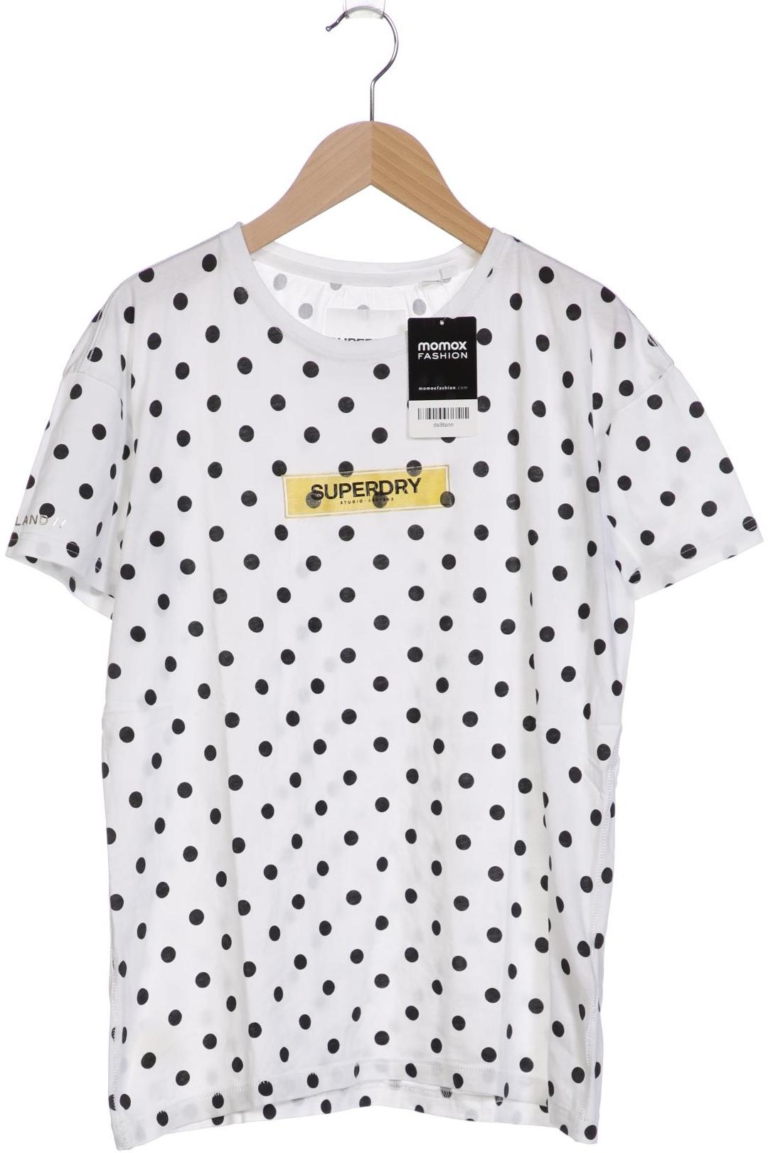 

Superdry Damen T-Shirt, weiß, Gr. 36