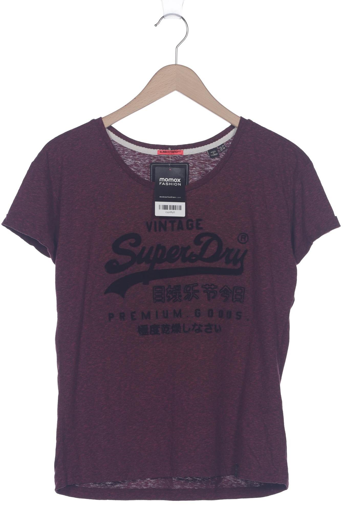 

Superdry Damen T-Shirt, bordeaux