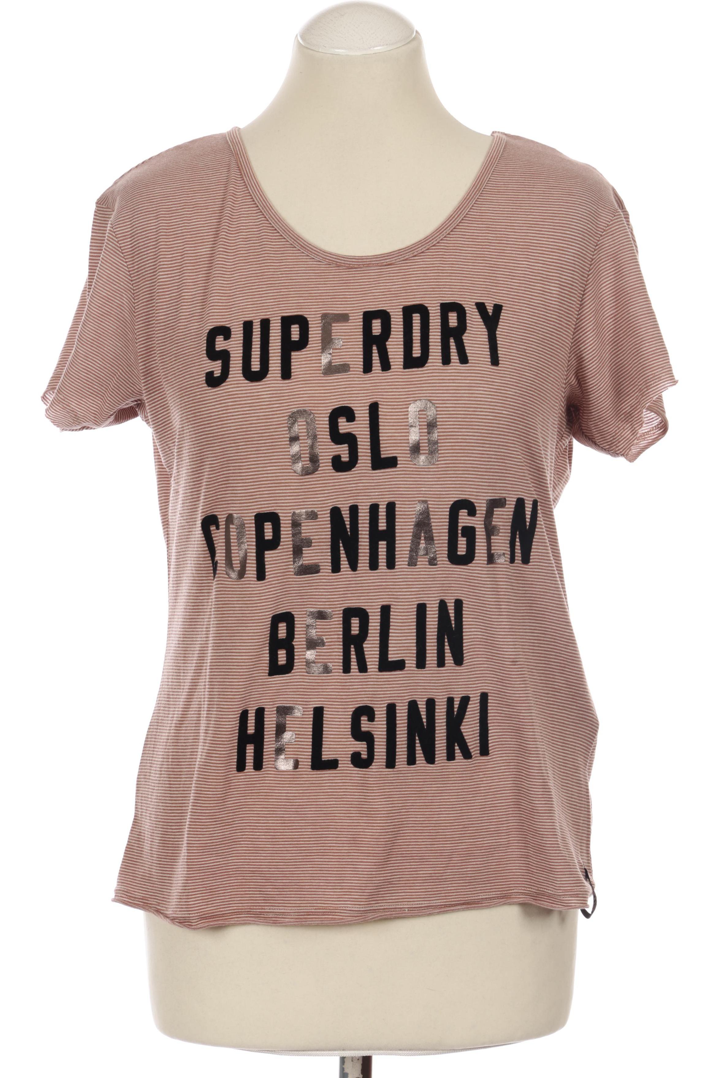 

Superdry Damen T-Shirt, pink, Gr. 38