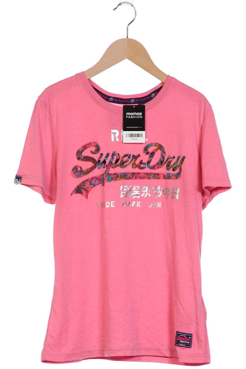 

Superdry Damen T-Shirt, pink, Gr. 40