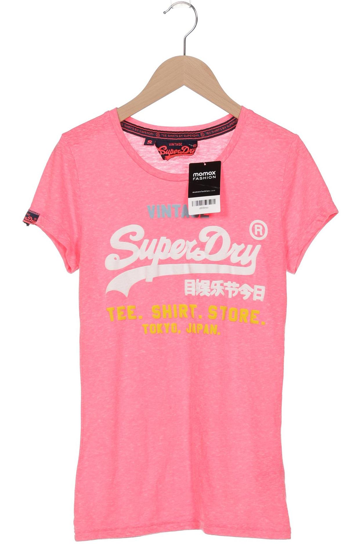 

Superdry Damen T-Shirt, pink, Gr. 36