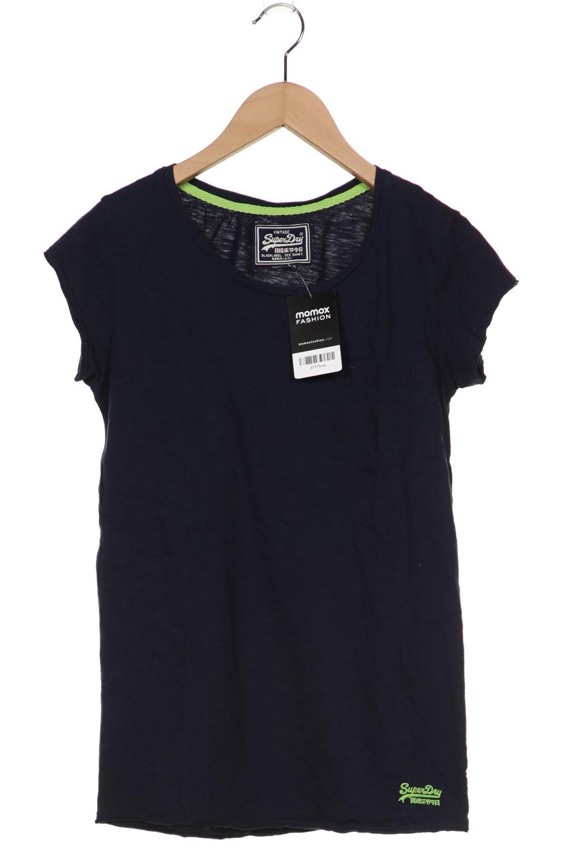 

Superdry Damen T-Shirt, marineblau, Gr. 36