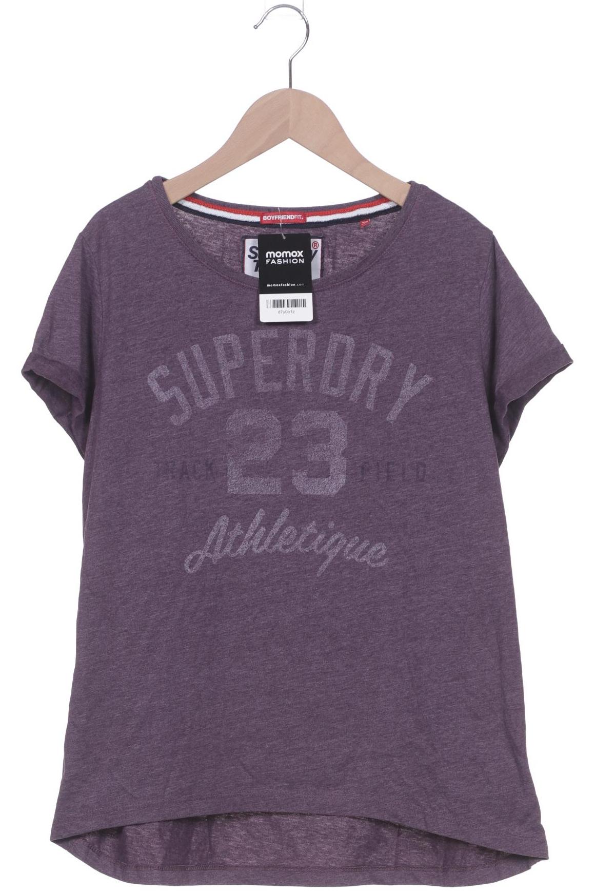 

Superdry Damen T-Shirt, flieder, Gr. 34