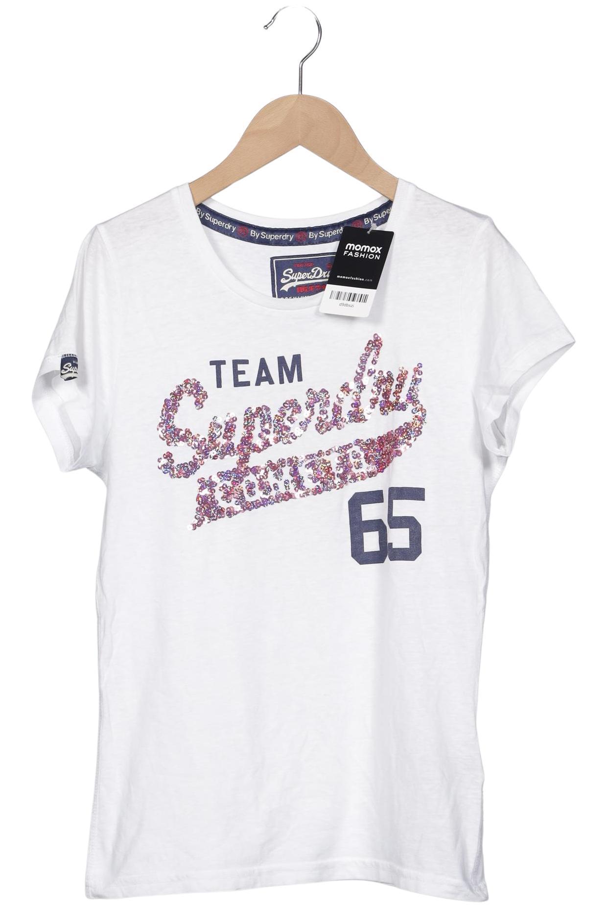 

Superdry Damen T-Shirt, weiß, Gr. 38
