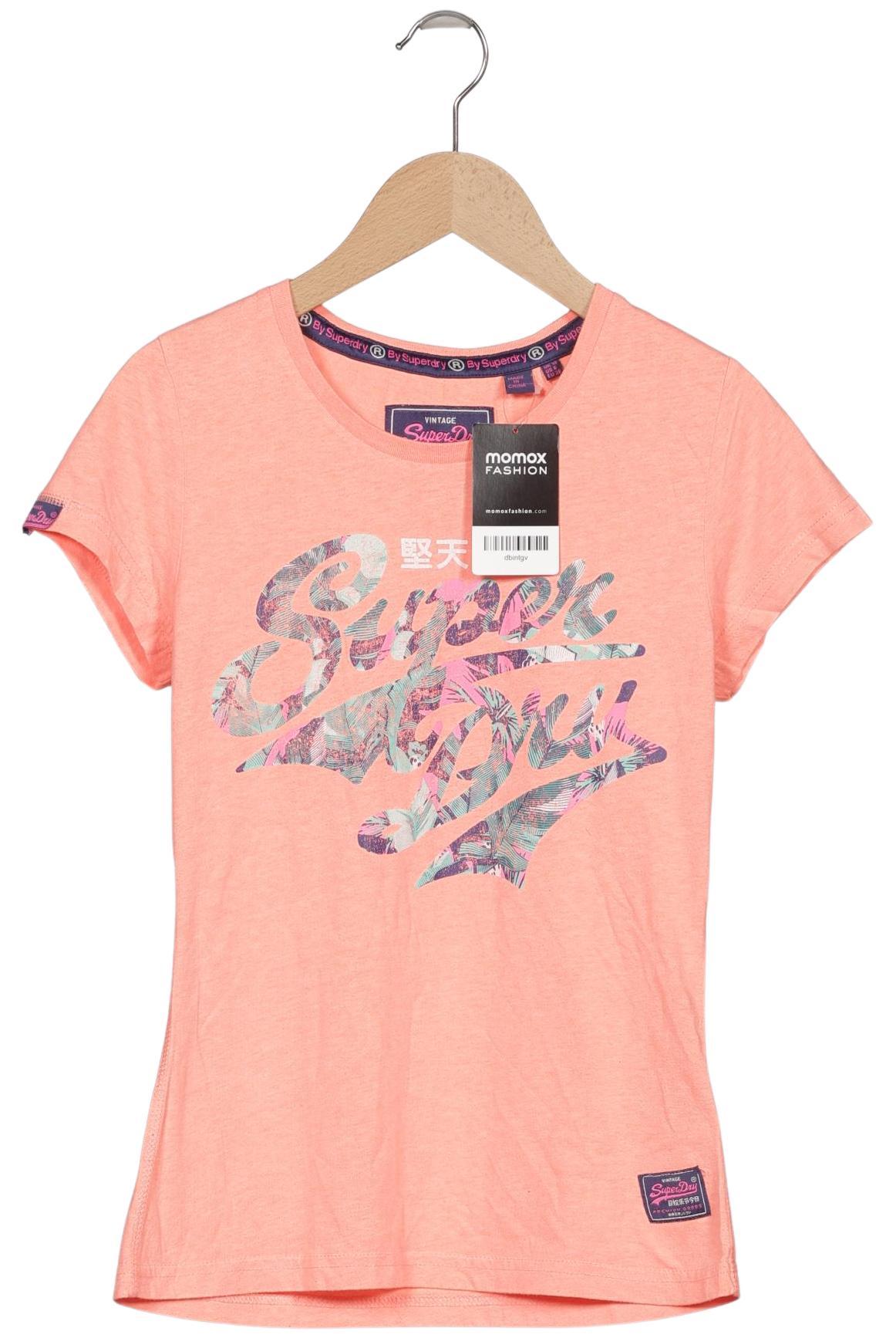 

Superdry Damen T-Shirt, pink, Gr. 38