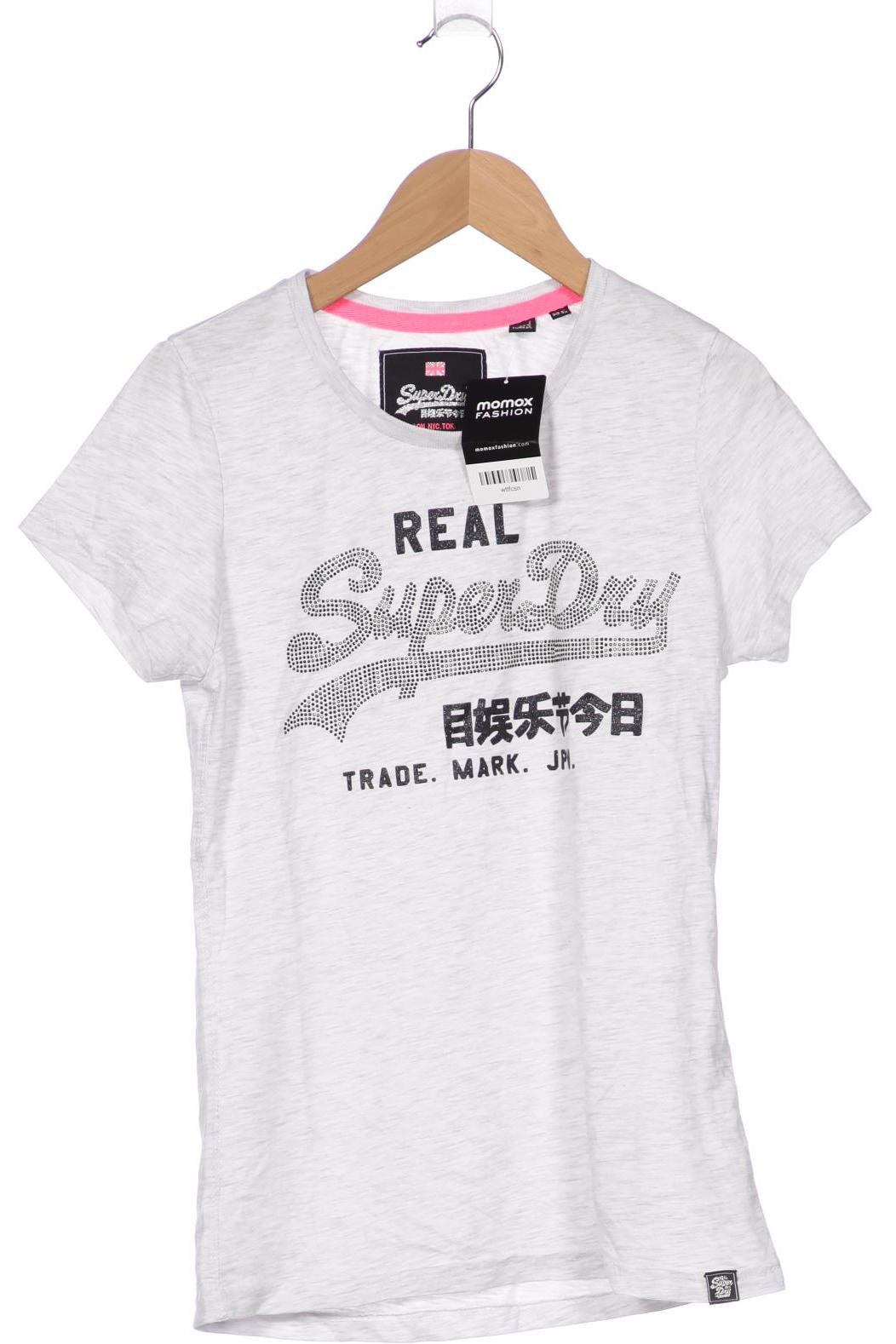 

Superdry Damen T-Shirt, grau, Gr. 40