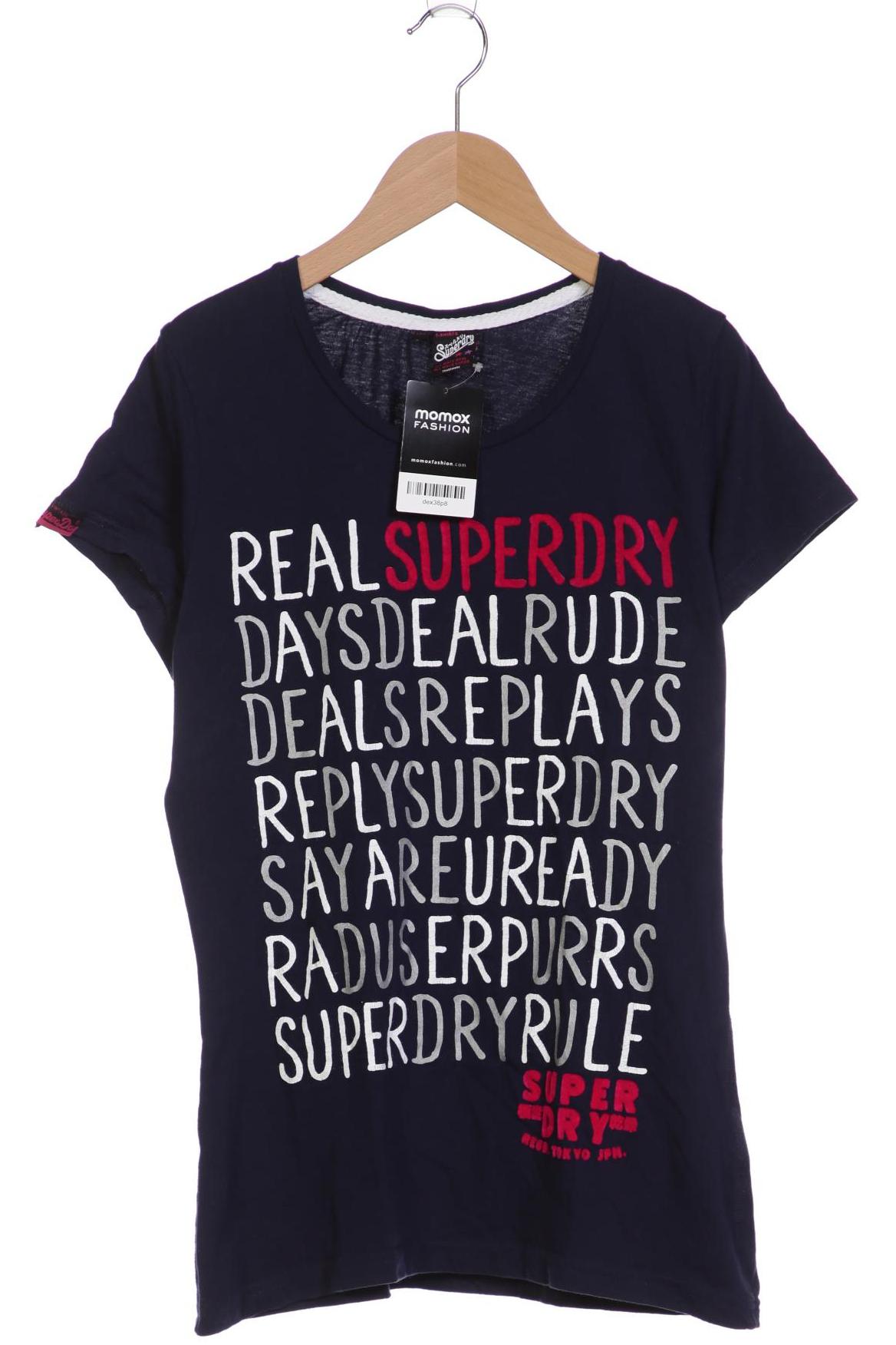 

Superdry Damen T-Shirt, marineblau