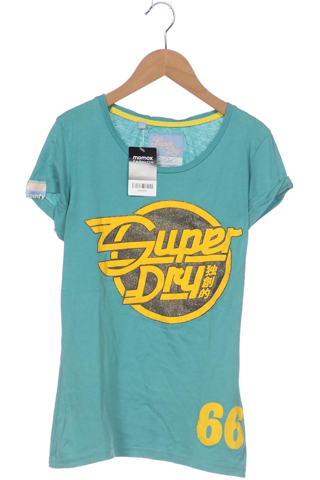 

Superdry Damen T-Shirt, türkis, Gr. 38