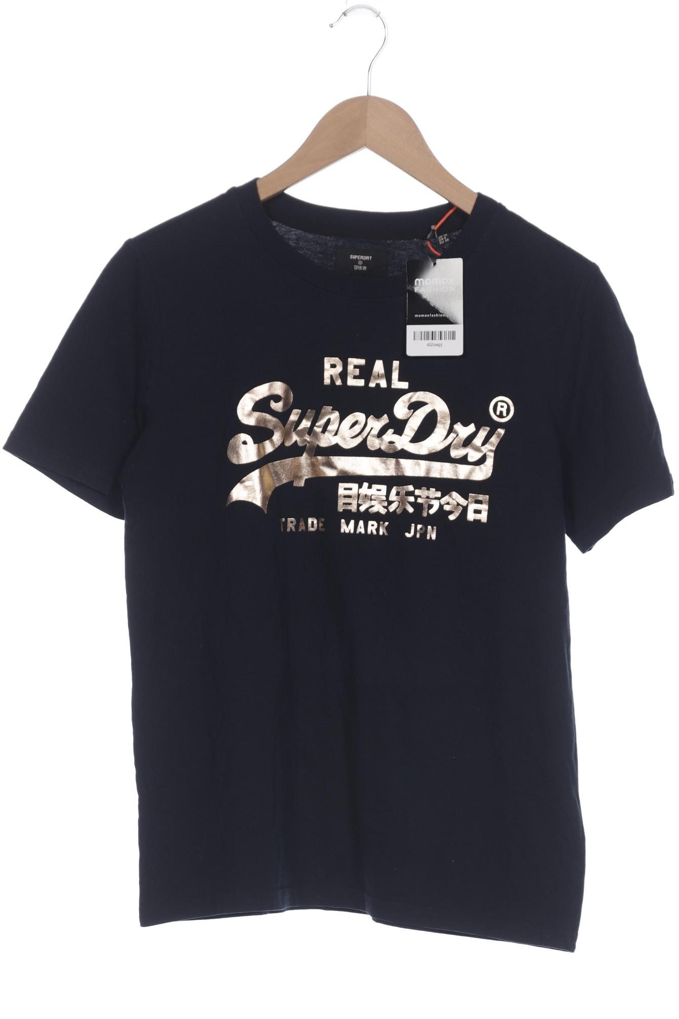 

Superdry Damen T-Shirt, marineblau, Gr. 38