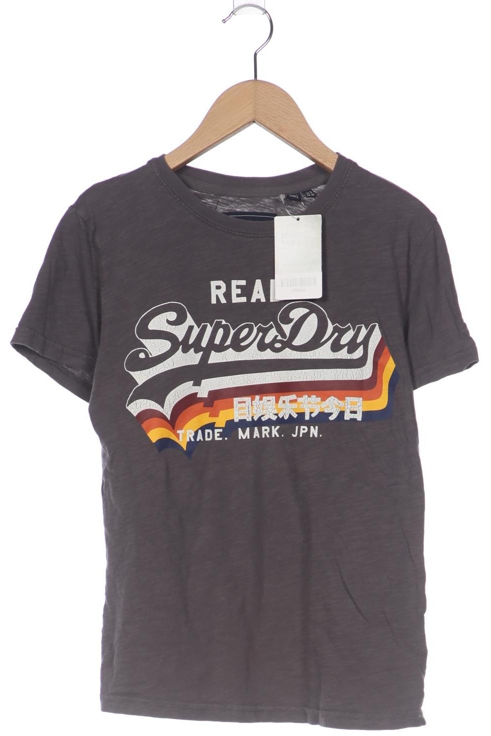 

Superdry Damen T-Shirt, grau, Gr. 36