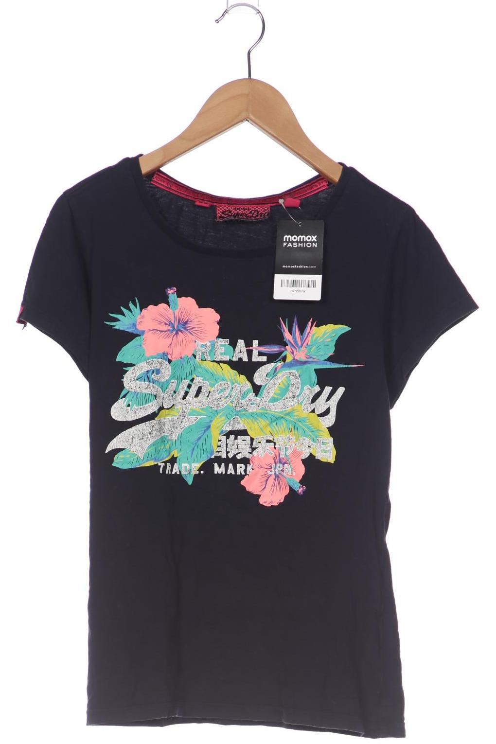 

Superdry Damen T-Shirt, schwarz, Gr. 38