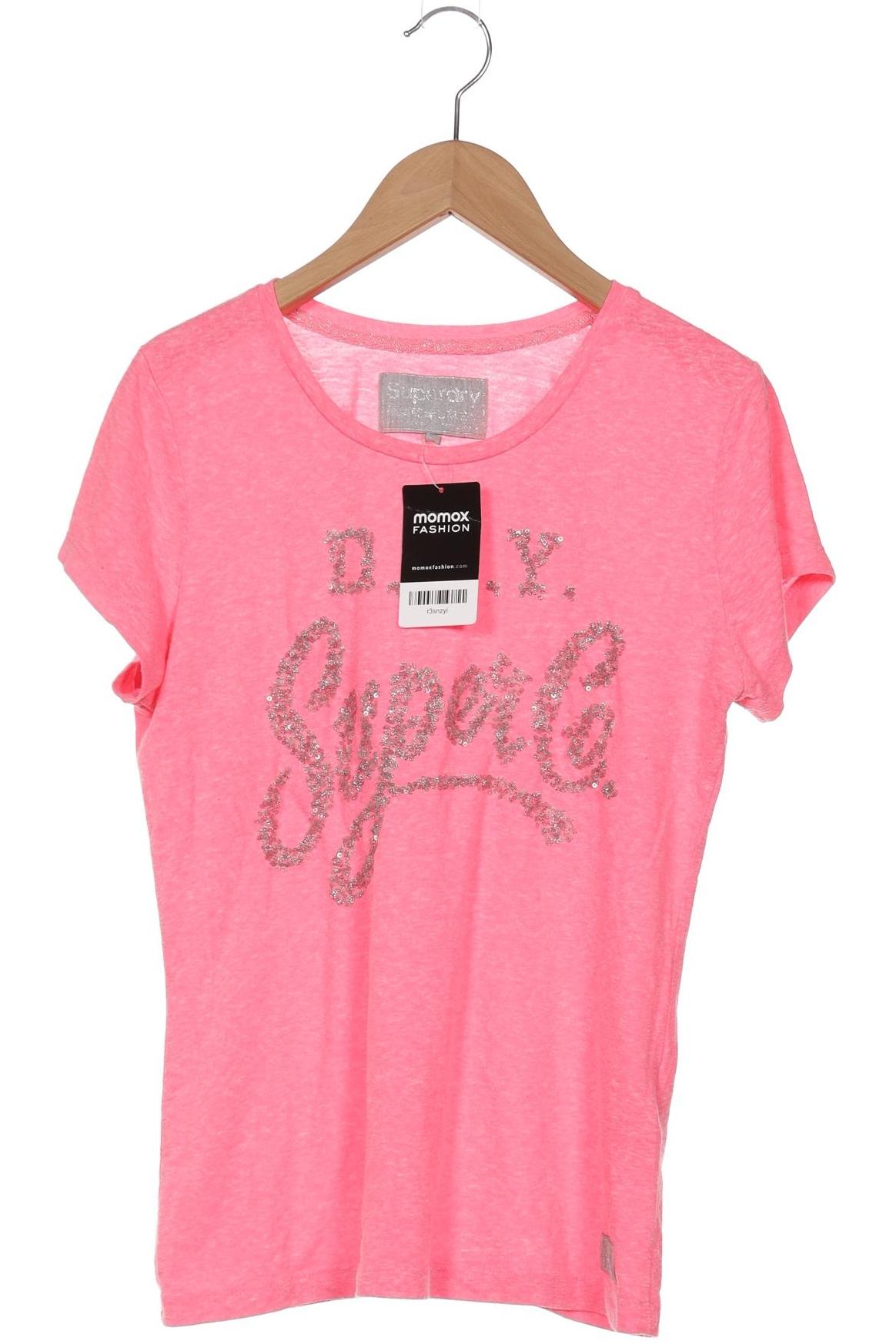 

Superdry Damen T-Shirt, pink, Gr. 42