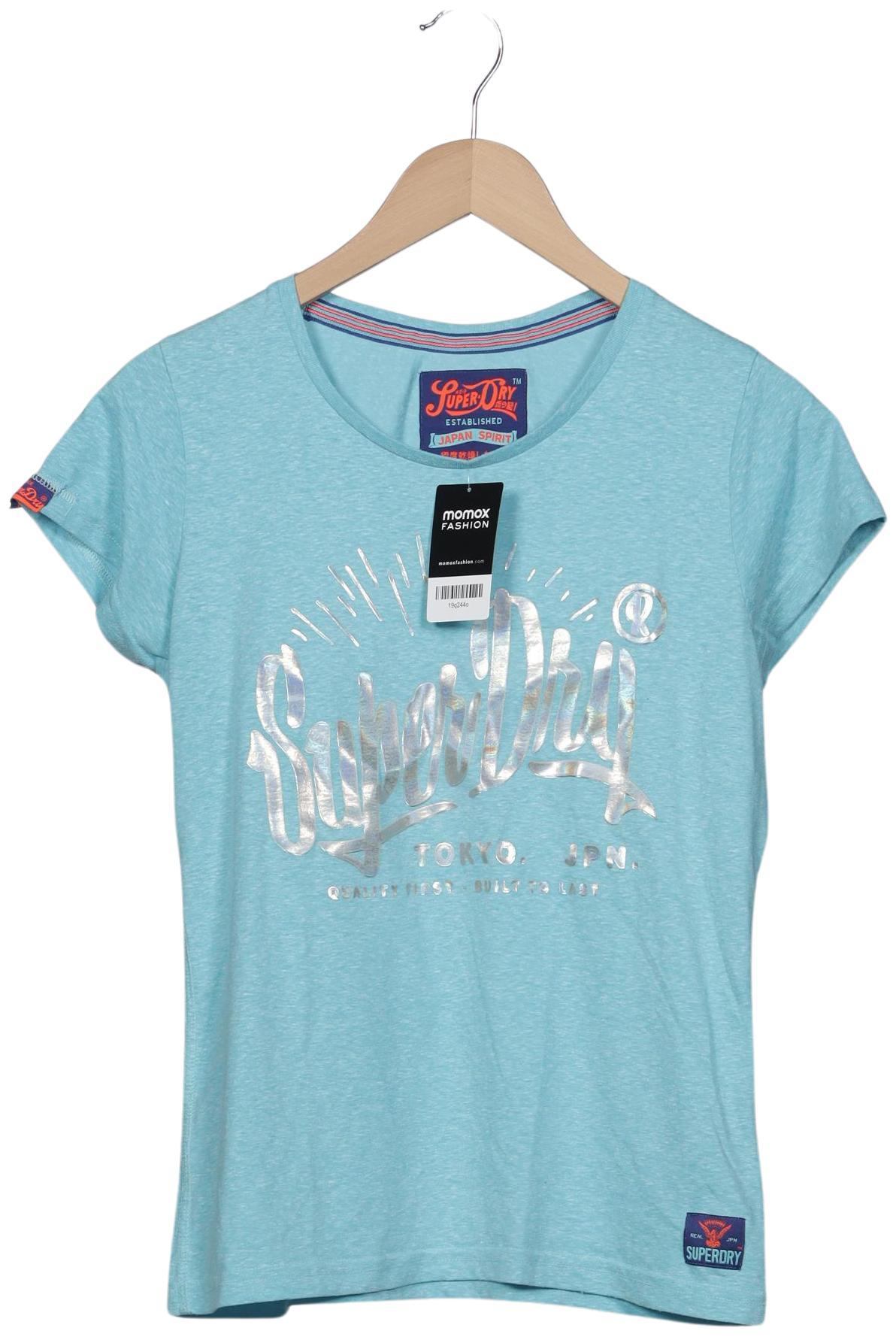 

Superdry Damen T-Shirt, blau, Gr. 42