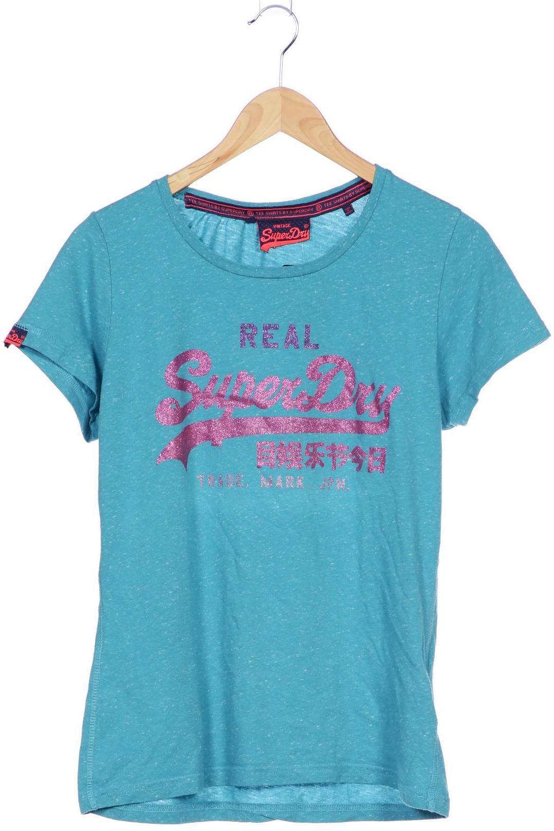 

Superdry Damen T-Shirt, türkis, Gr. 44