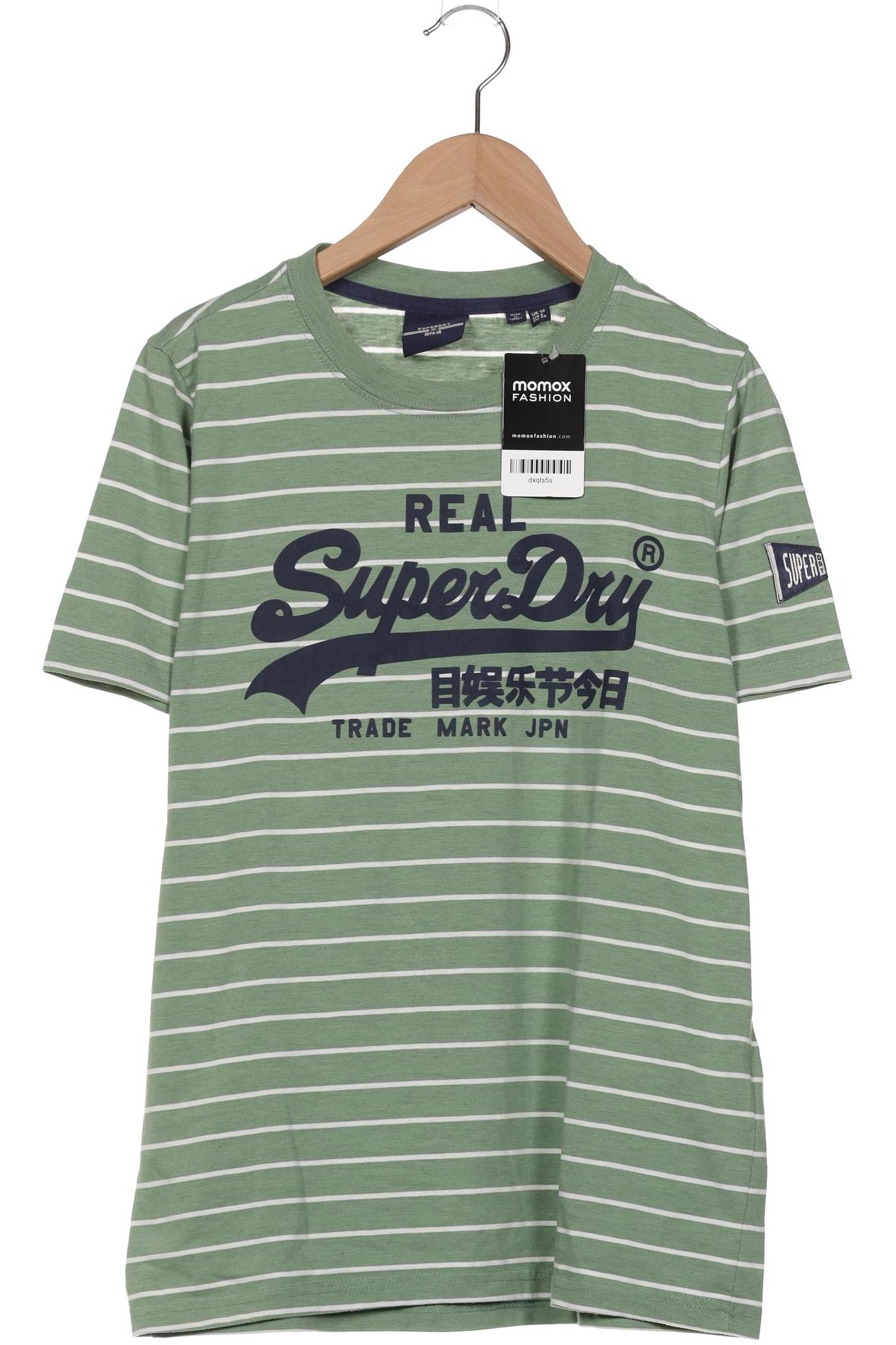 

Superdry Damen T-Shirt, grün, Gr. 38