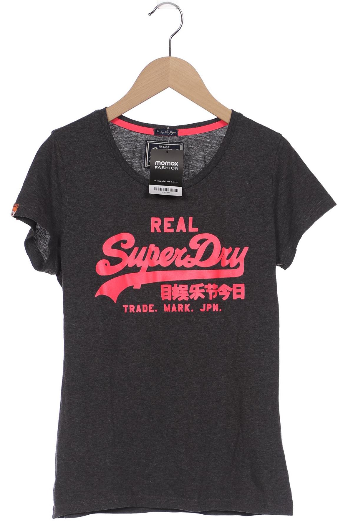 

Superdry Damen T-Shirt, grau, Gr. 38
