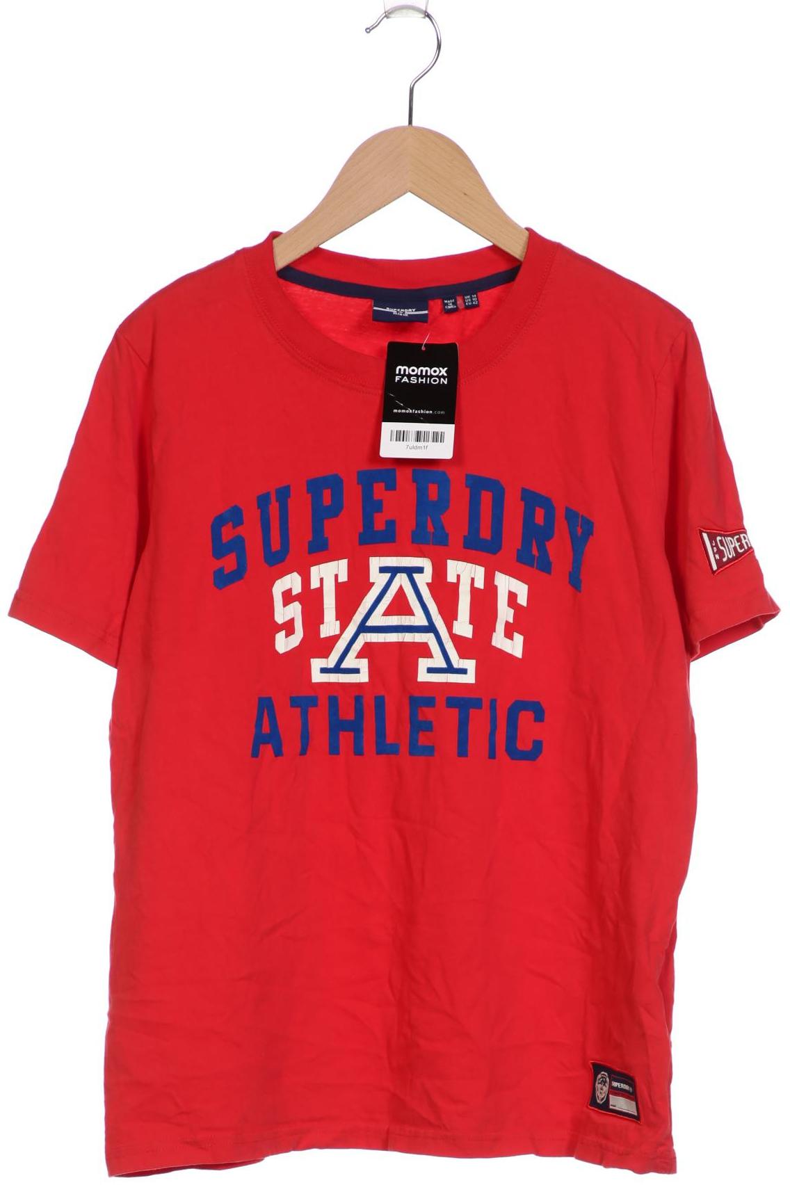 

Superdry Damen T-Shirt, rot, Gr. 42