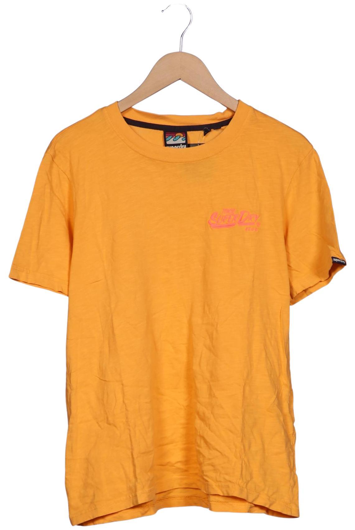 

Superdry Damen T-Shirt, gelb, Gr. 44