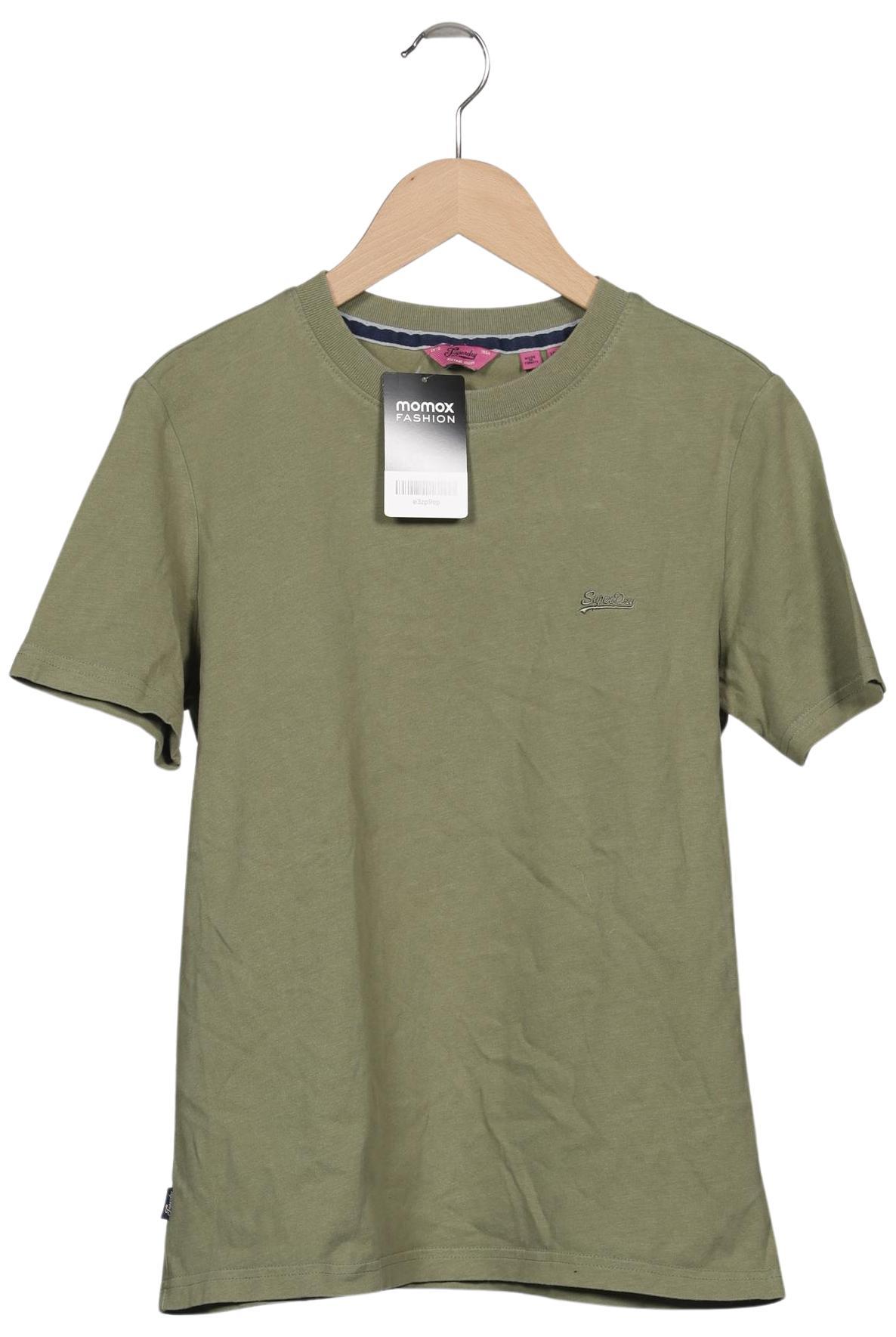 

Superdry Damen T-Shirt, grün, Gr. 36
