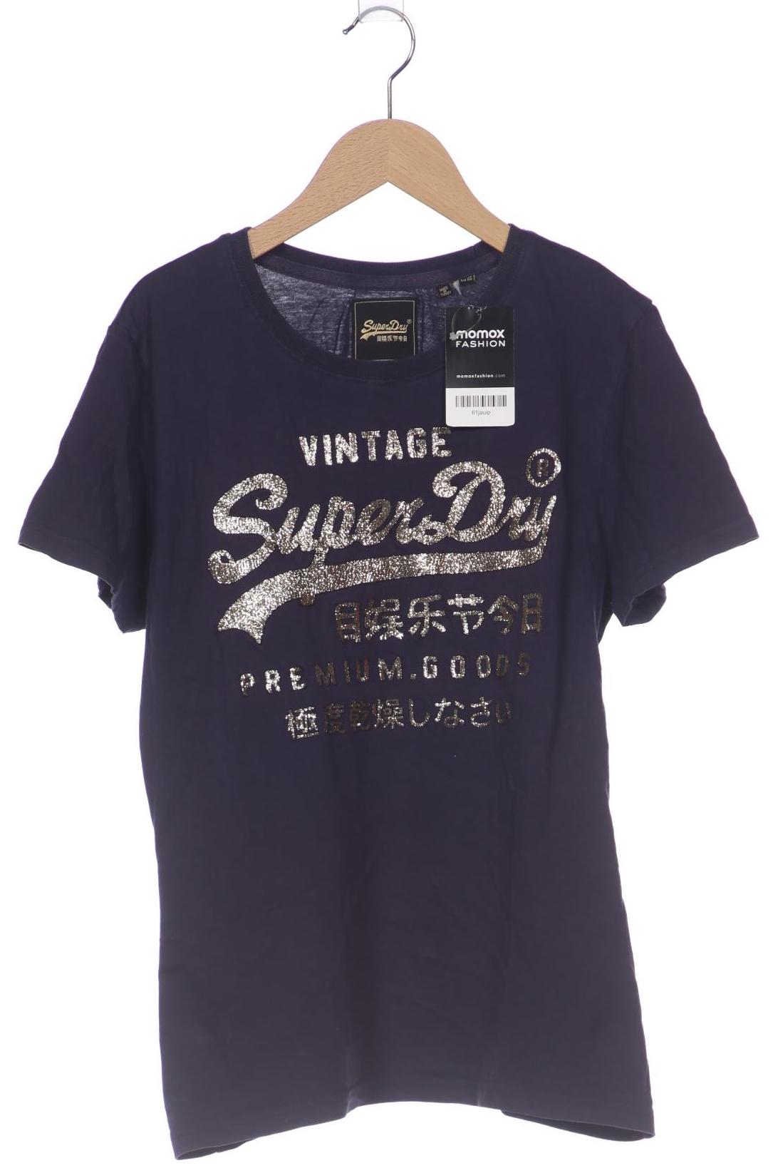 

Superdry Damen T-Shirt, marineblau, Gr. 40