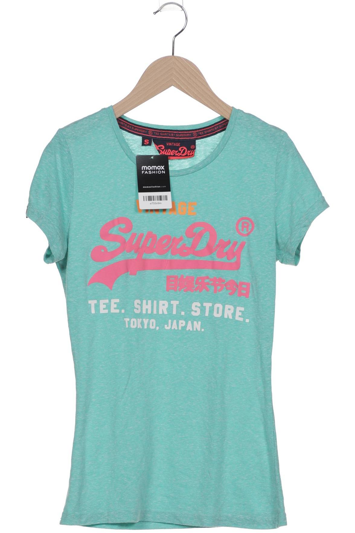 

Superdry Damen T-Shirt, türkis, Gr. 36