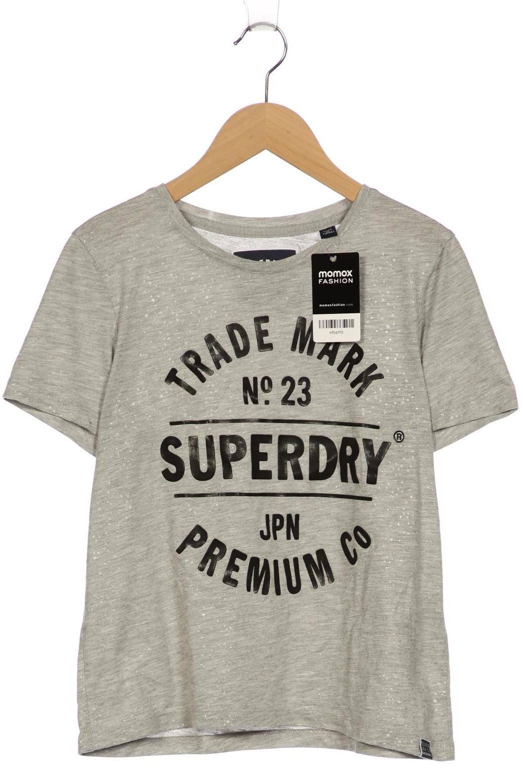 

Superdry Damen T-Shirt, grau, Gr. 38
