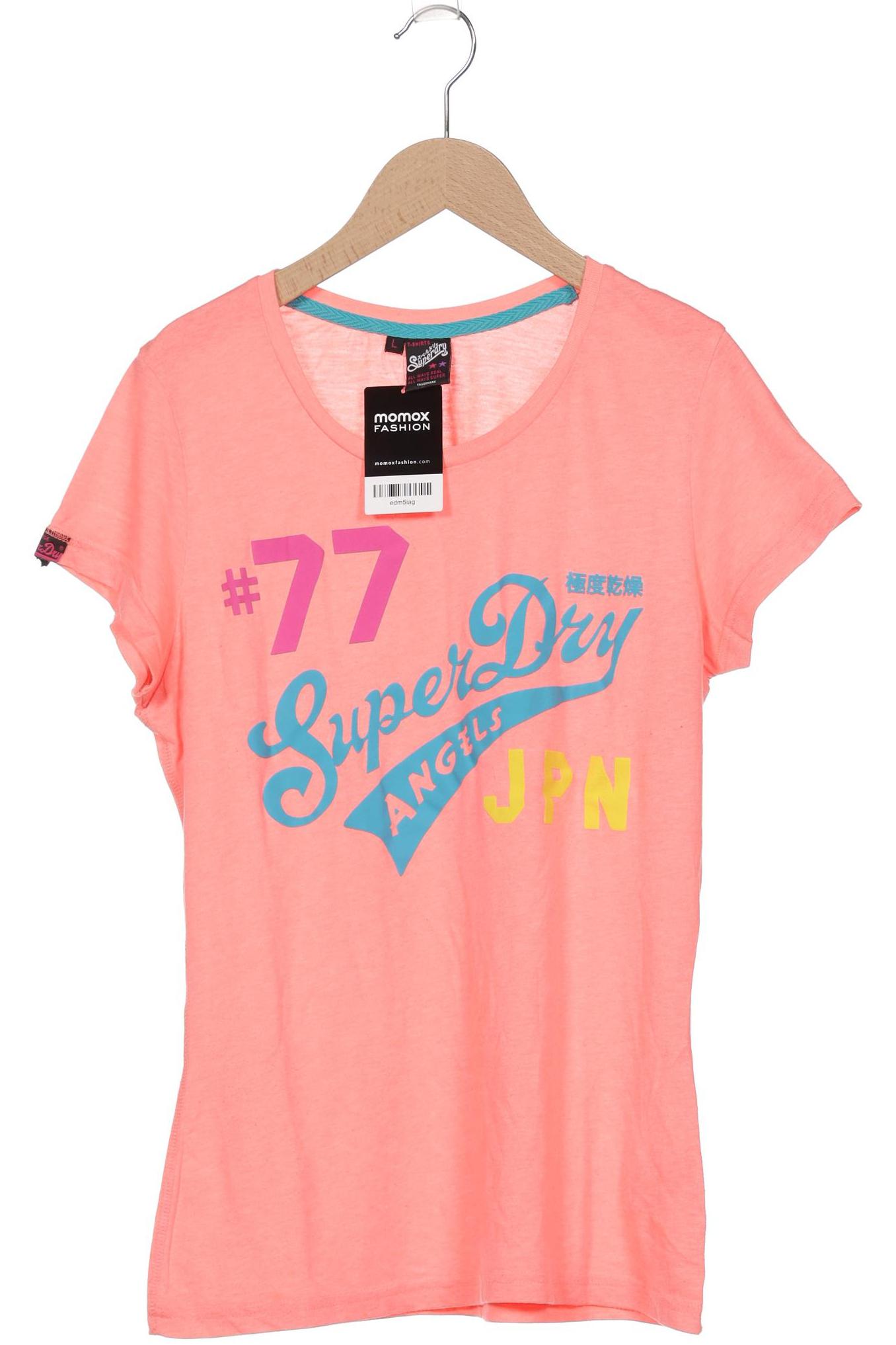 

Superdry Damen T-Shirt, neon, Gr. 42