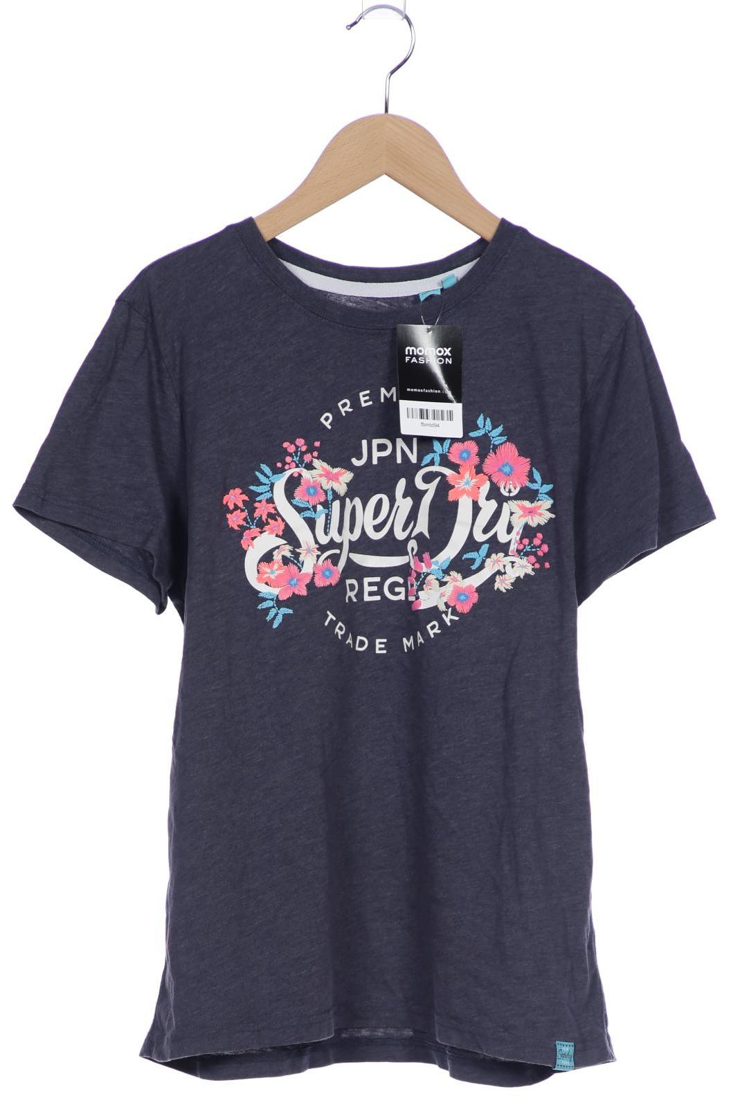

Superdry Damen T-Shirt, marineblau, Gr. 42