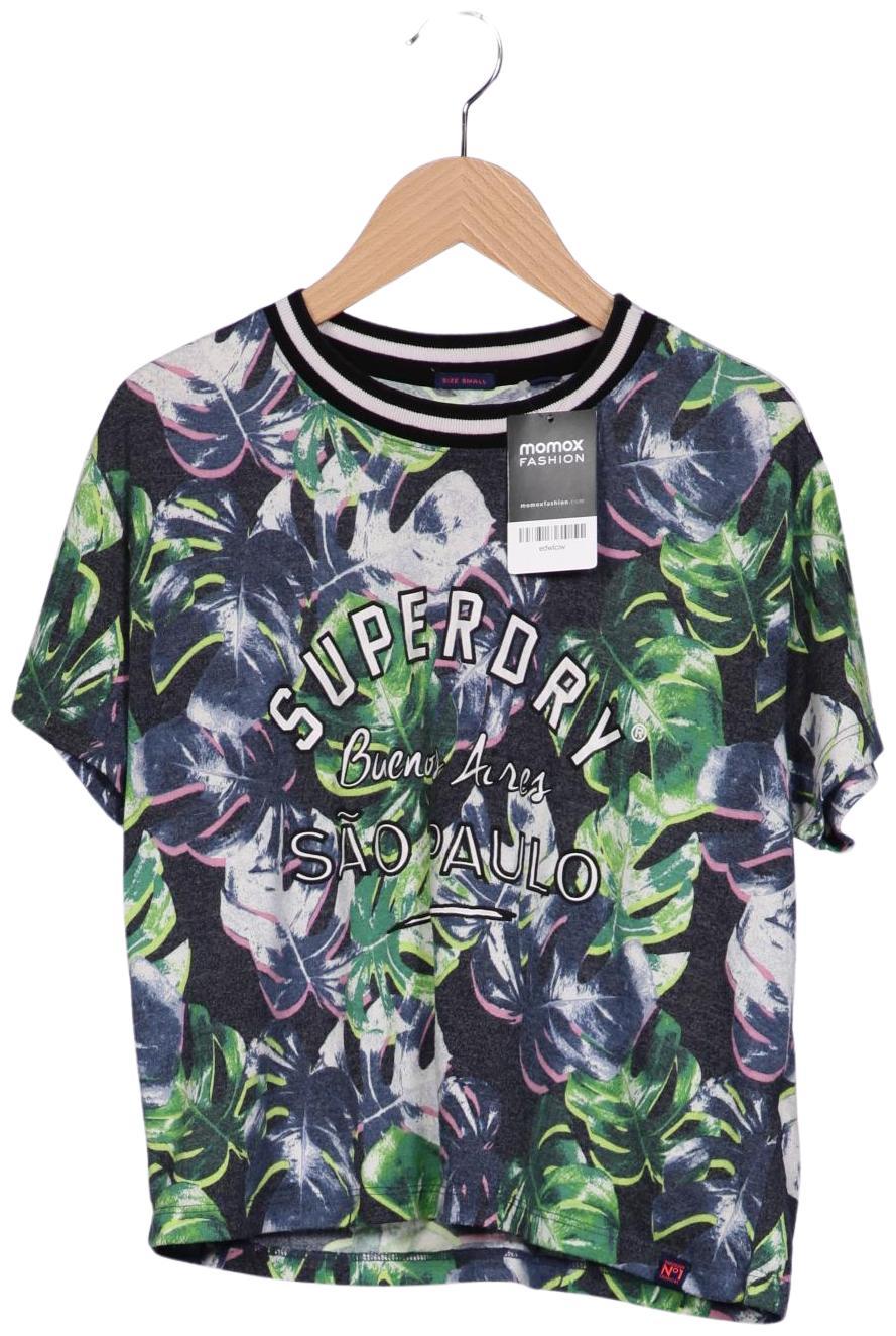 

Superdry Damen T-Shirt, blau, Gr. 36