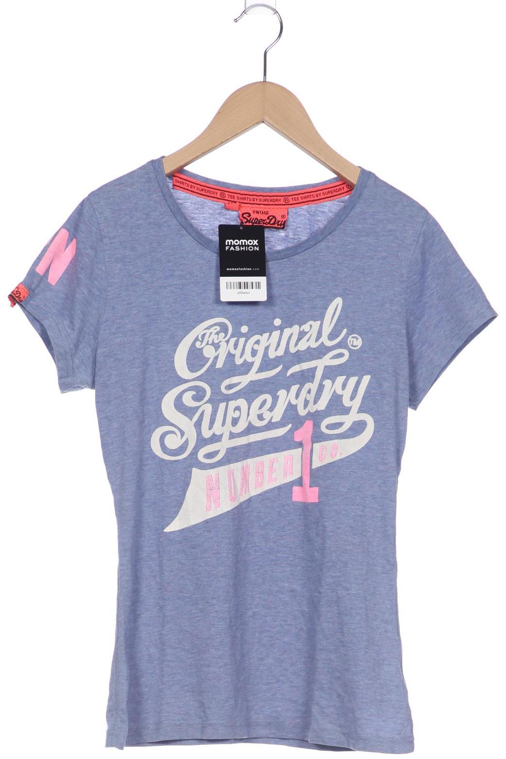 

Superdry Damen T-Shirt, flieder, Gr. 38