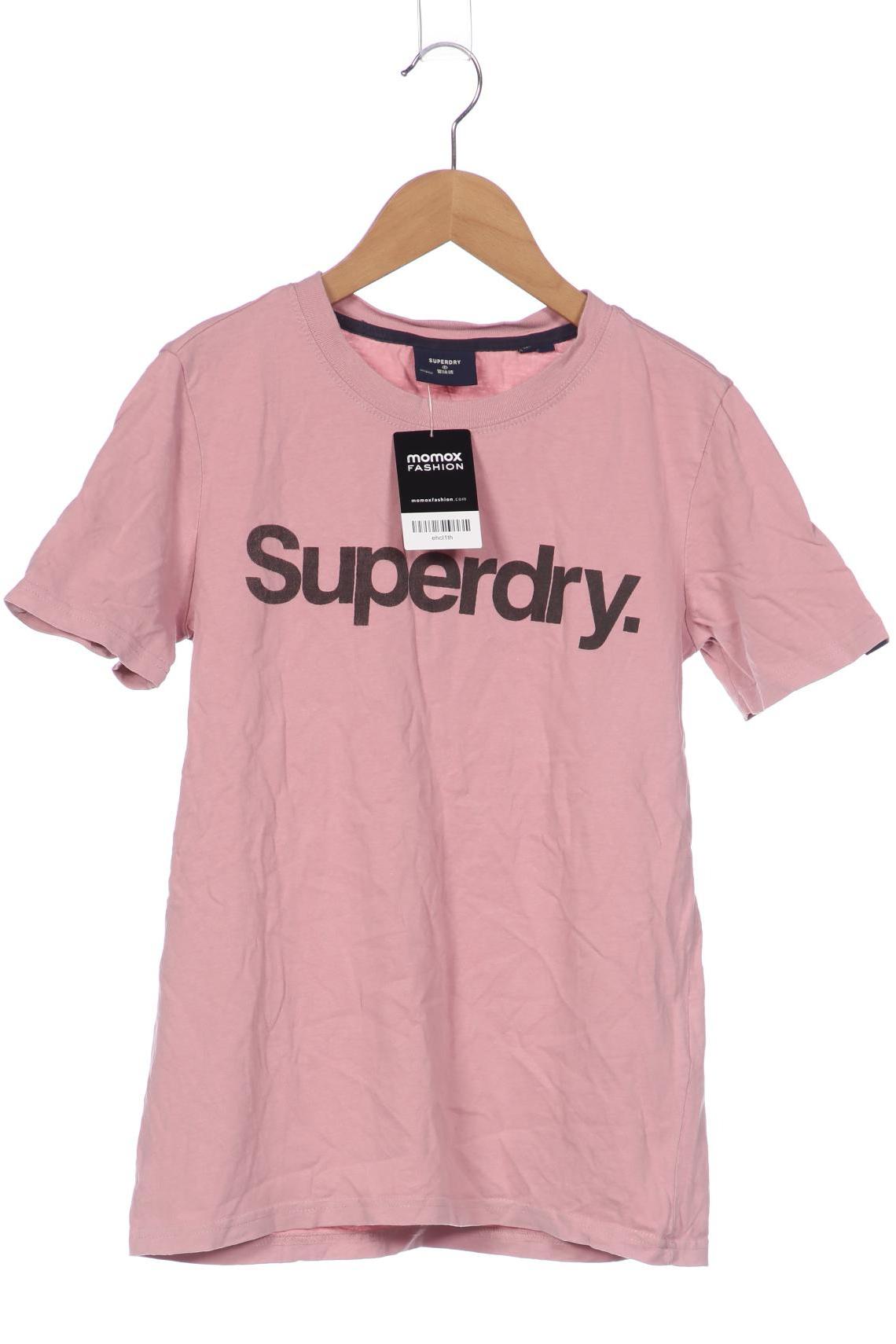 

Superdry Damen T-Shirt, pink, Gr. 34