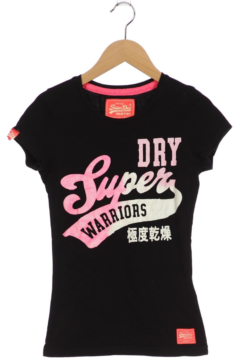 

Superdry Damen T-Shirt, marineblau, Gr. 32