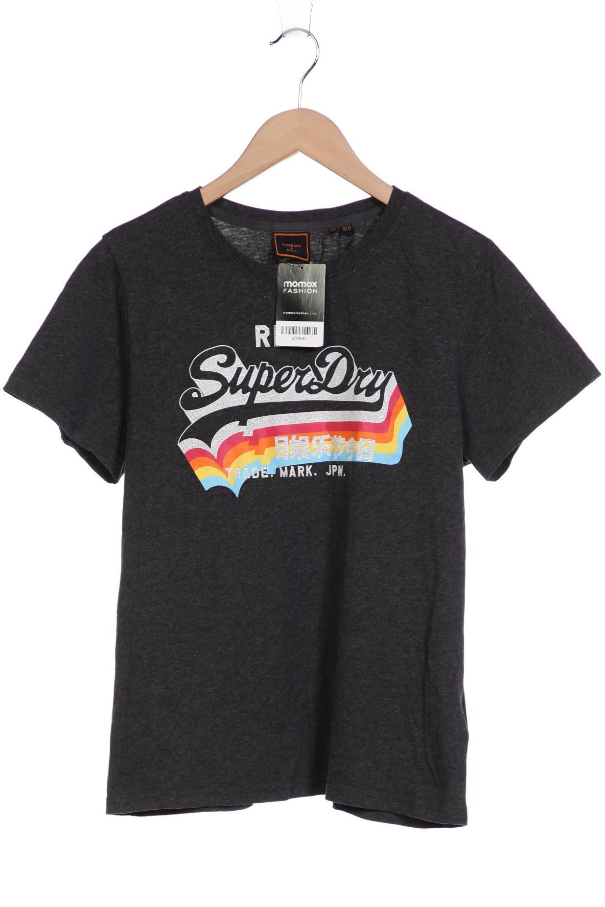 

Superdry Damen T-Shirt, grau, Gr. 44