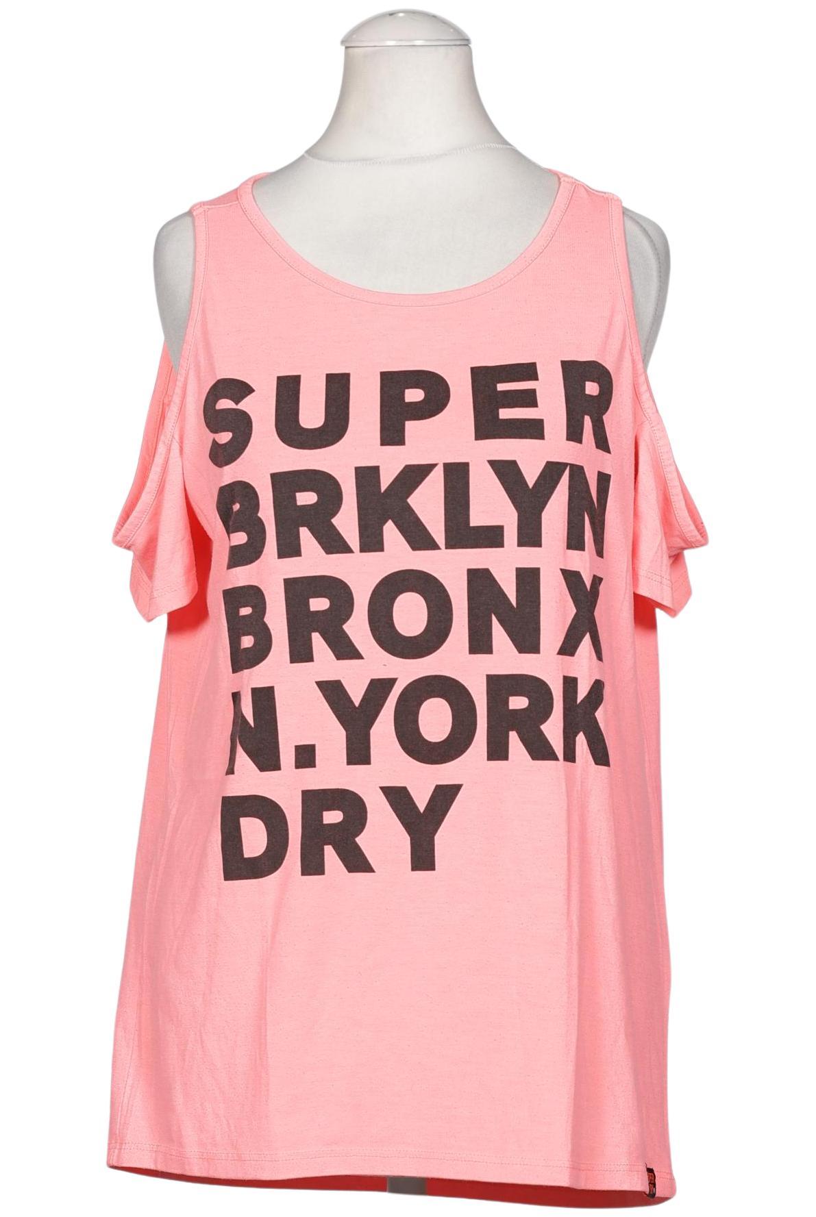 

Superdry Damen T-Shirt, pink, Gr. 34