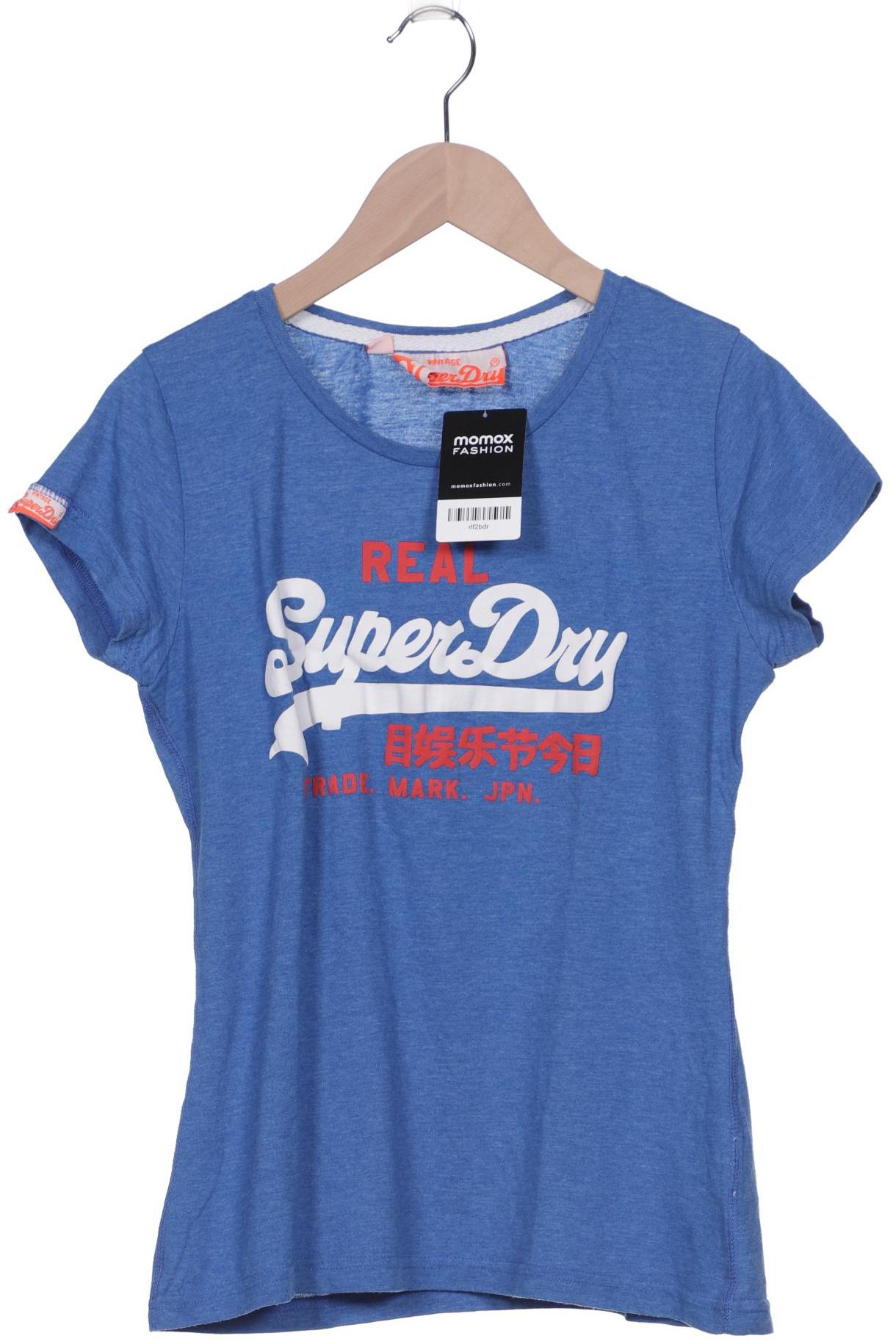 

Superdry Damen T-Shirt, blau, Gr. 42