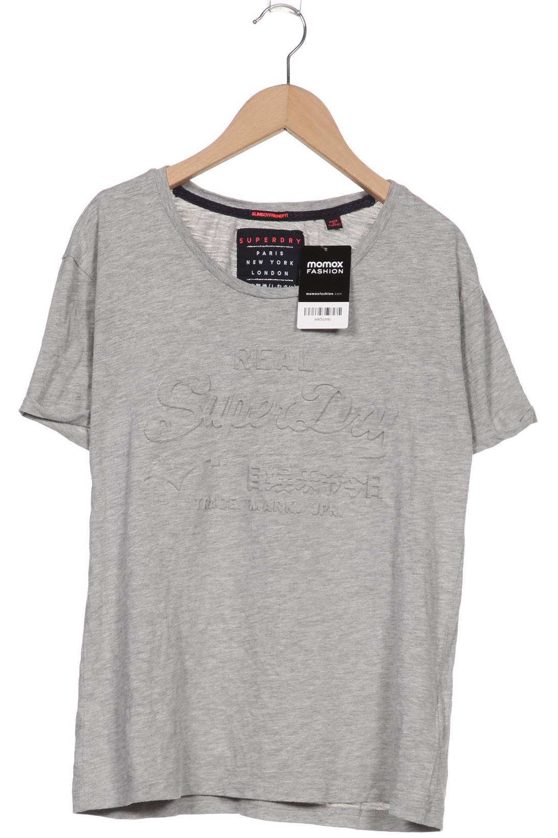 

Superdry Damen T-Shirt, grau, Gr. 34