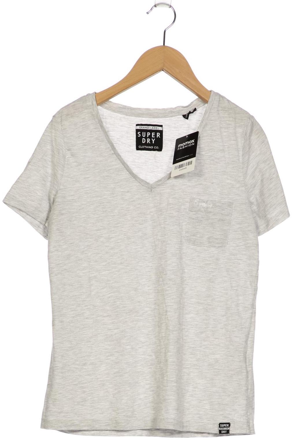 

Superdry Damen T-Shirt, grau, Gr. 36