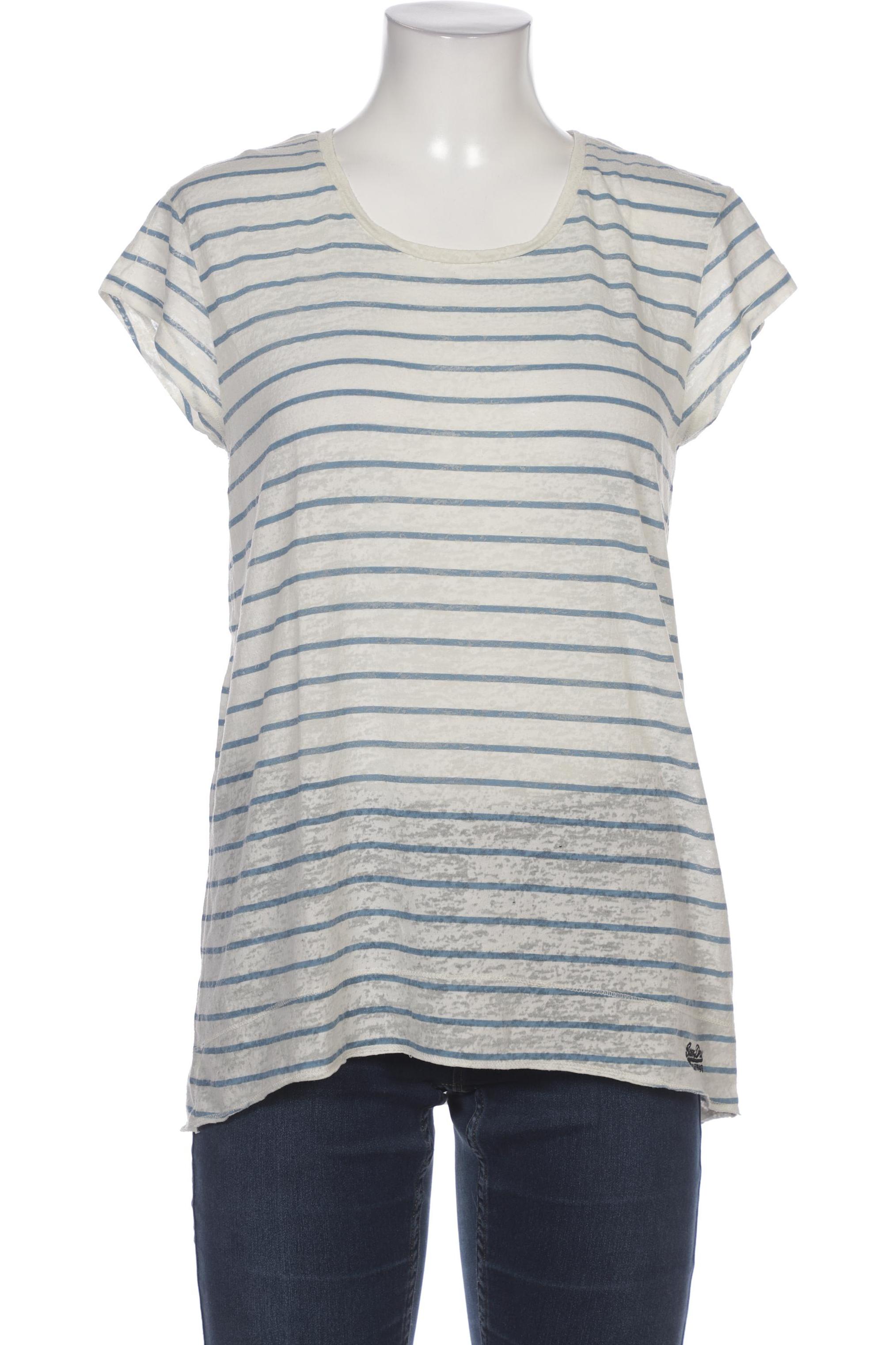 

Superdry Damen T-Shirt, cremeweiß, Gr. 42