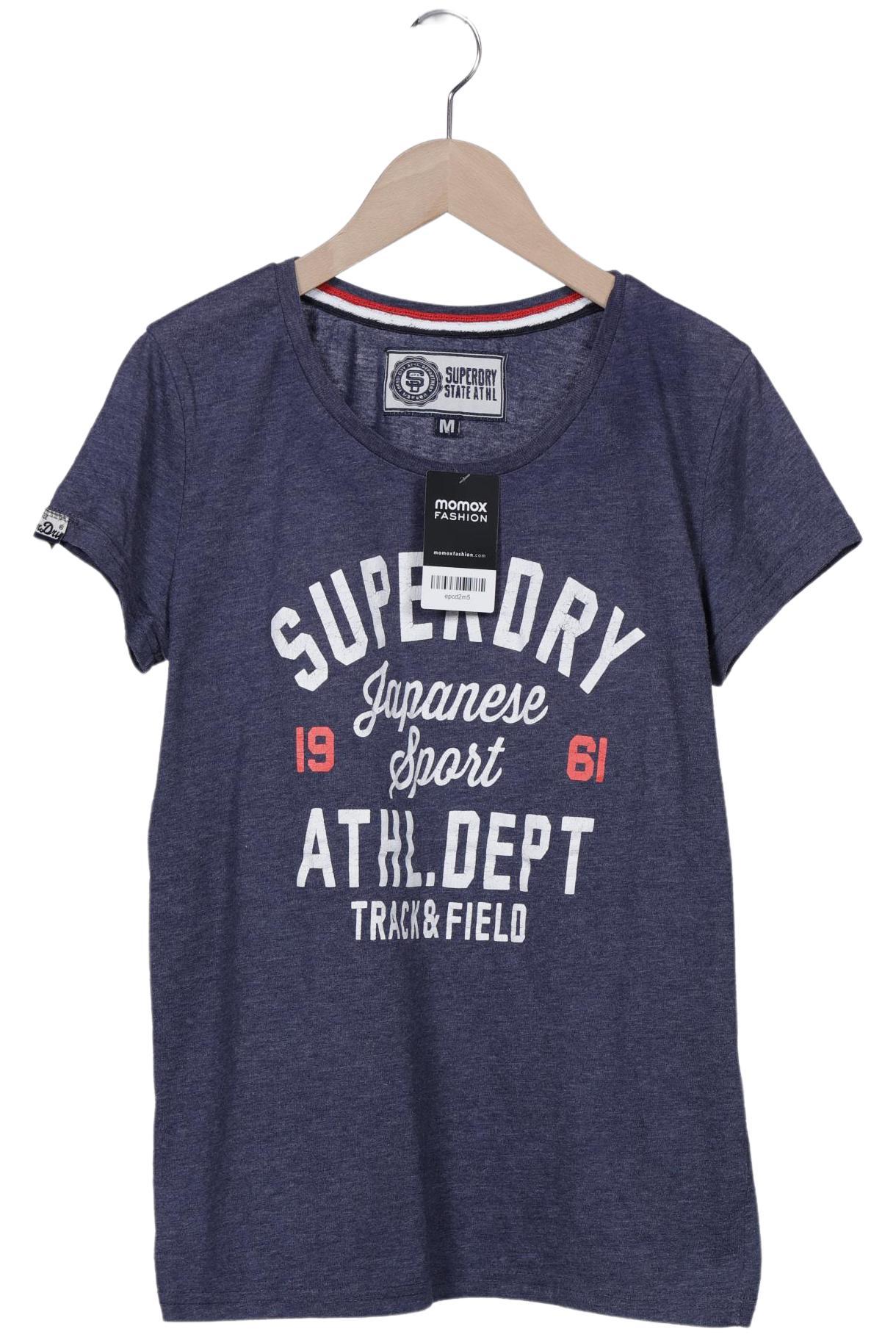 

Superdry Damen T-Shirt, marineblau, Gr. 38