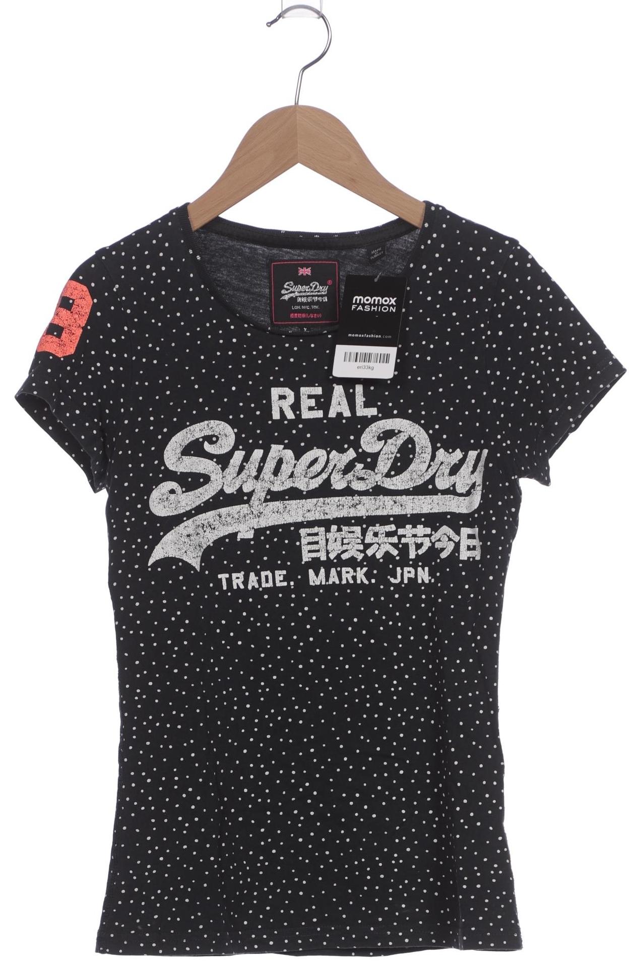 

Superdry Damen T-Shirt, marineblau, Gr. 34
