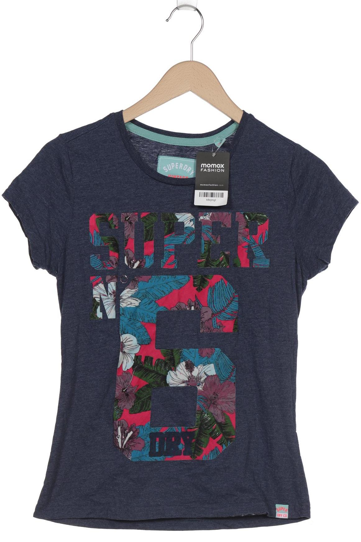 

Superdry Damen T-Shirt, marineblau