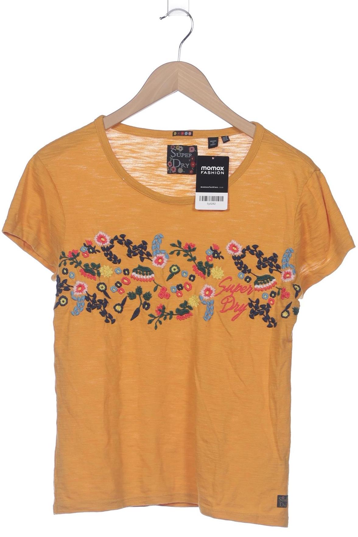 

Superdry Damen T-Shirt, orange, Gr. 38
