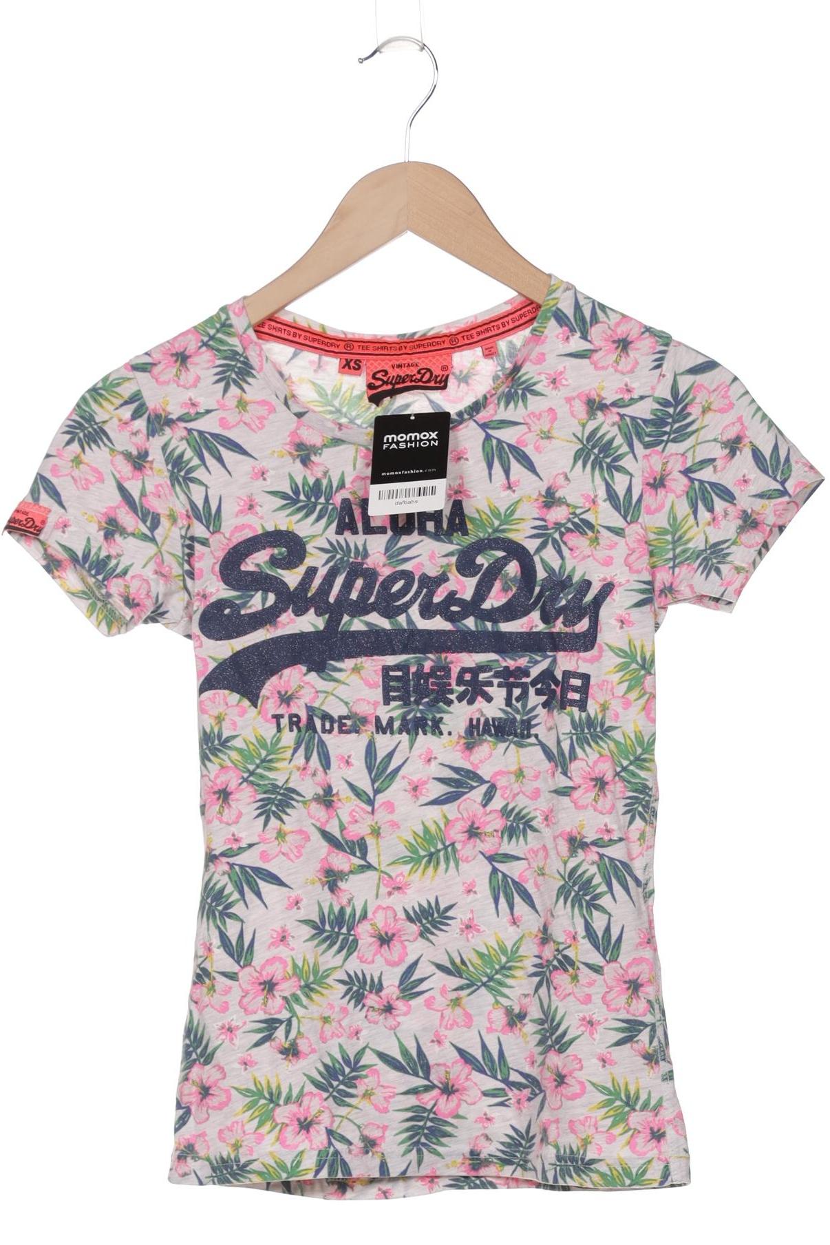 

Superdry Damen T-Shirt, mehrfarbig, Gr. 34