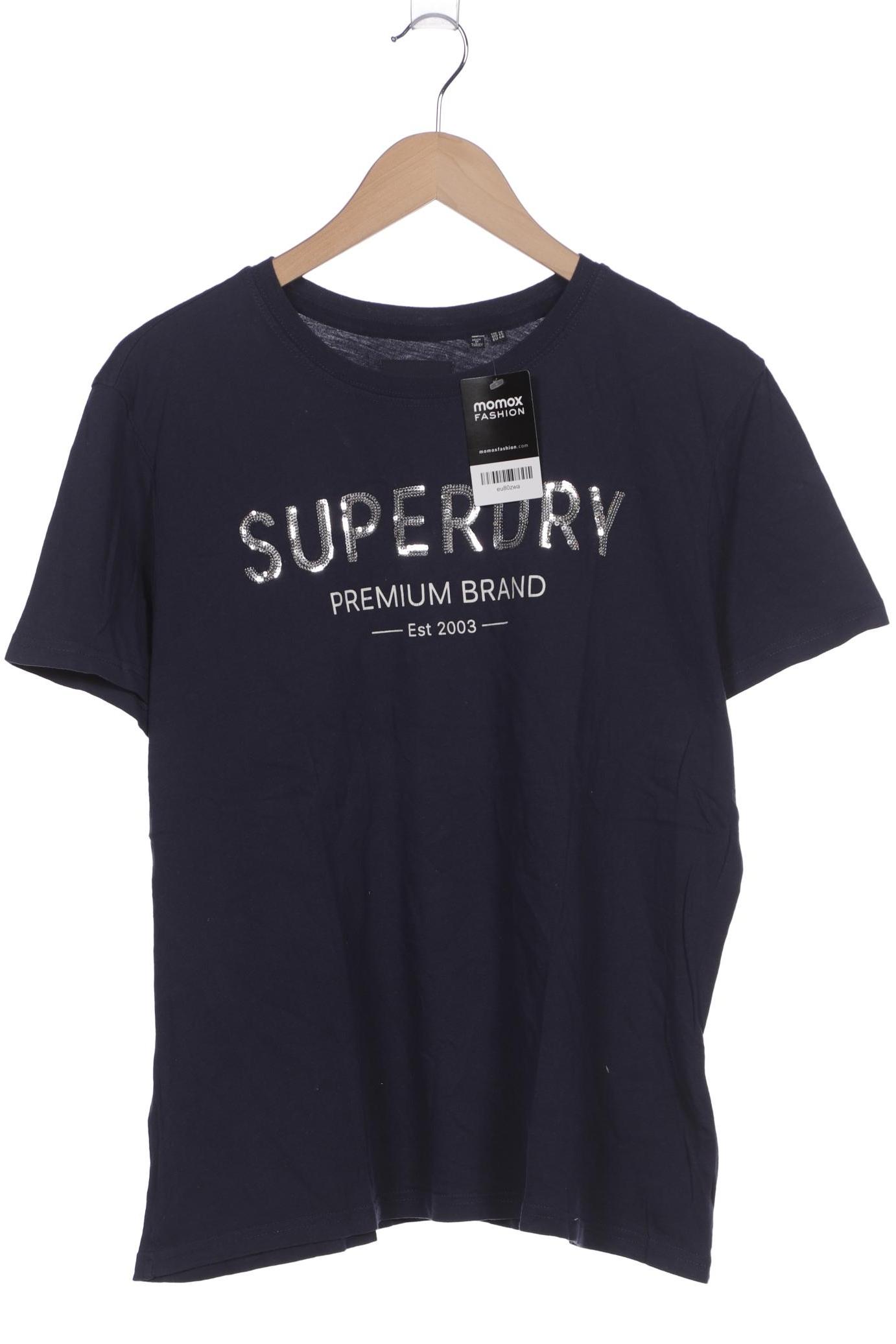 

Superdry Damen T-Shirt, marineblau, Gr. 46