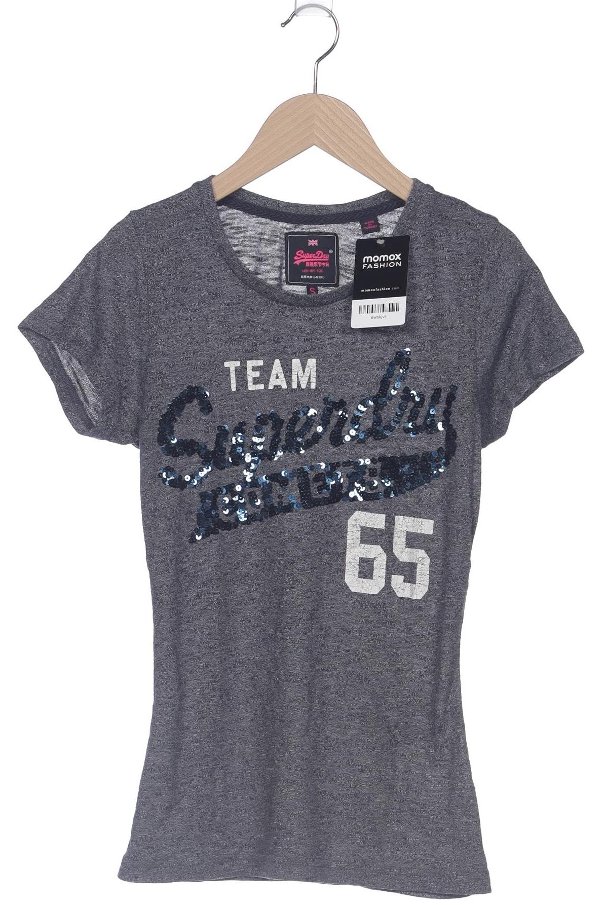 

Superdry Damen T-Shirt, marineblau, Gr. 36