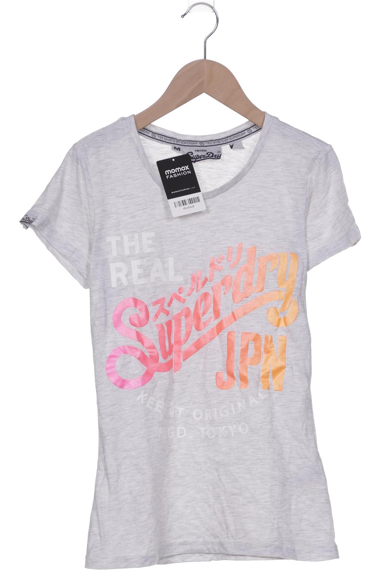 

Superdry Damen T-Shirt, grau, Gr. 38