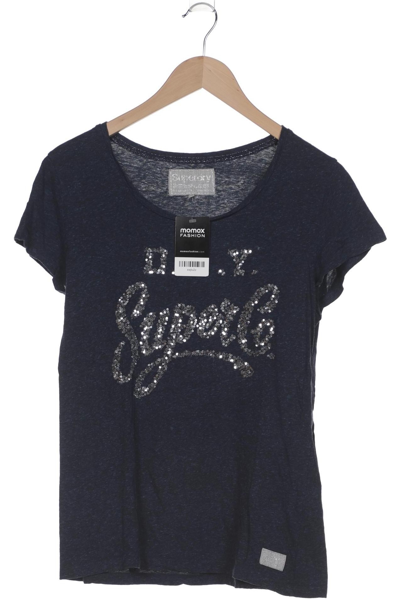

Superdry Damen T-Shirt, marineblau, Gr. 42