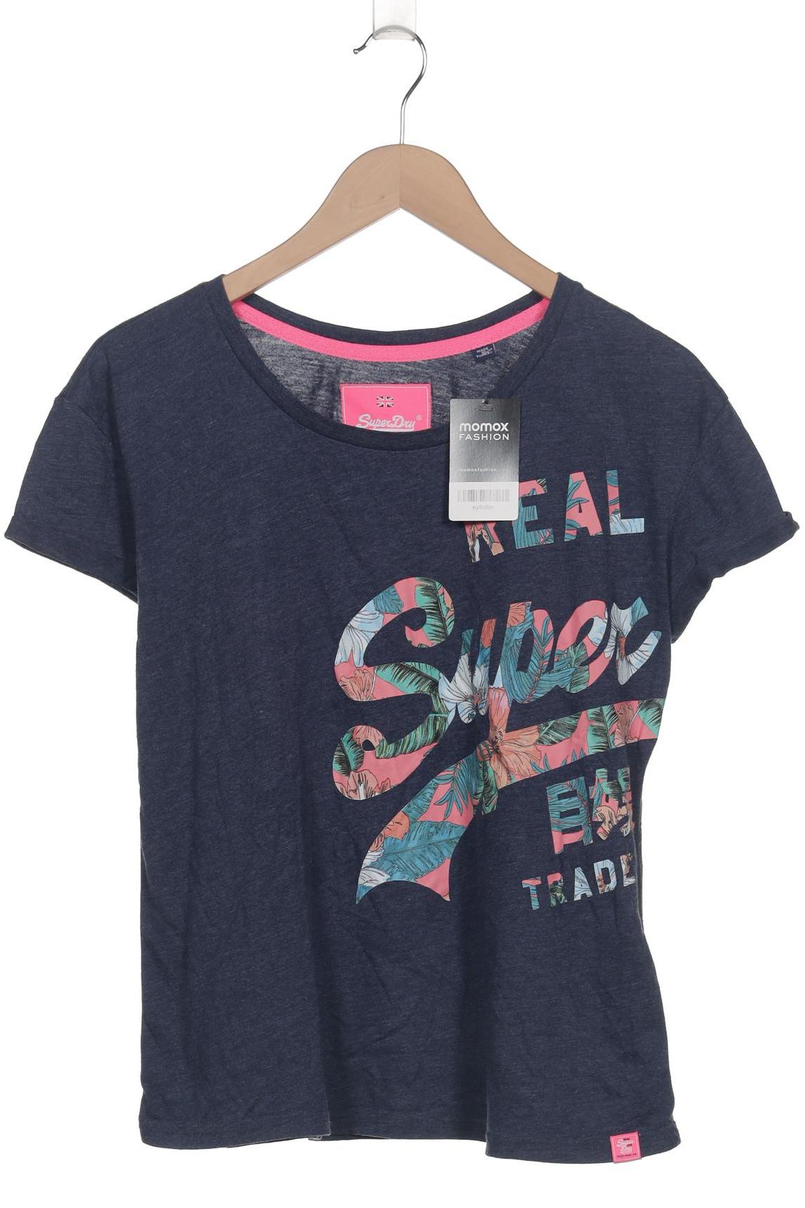 

Superdry Damen T-Shirt, marineblau, Gr. 42