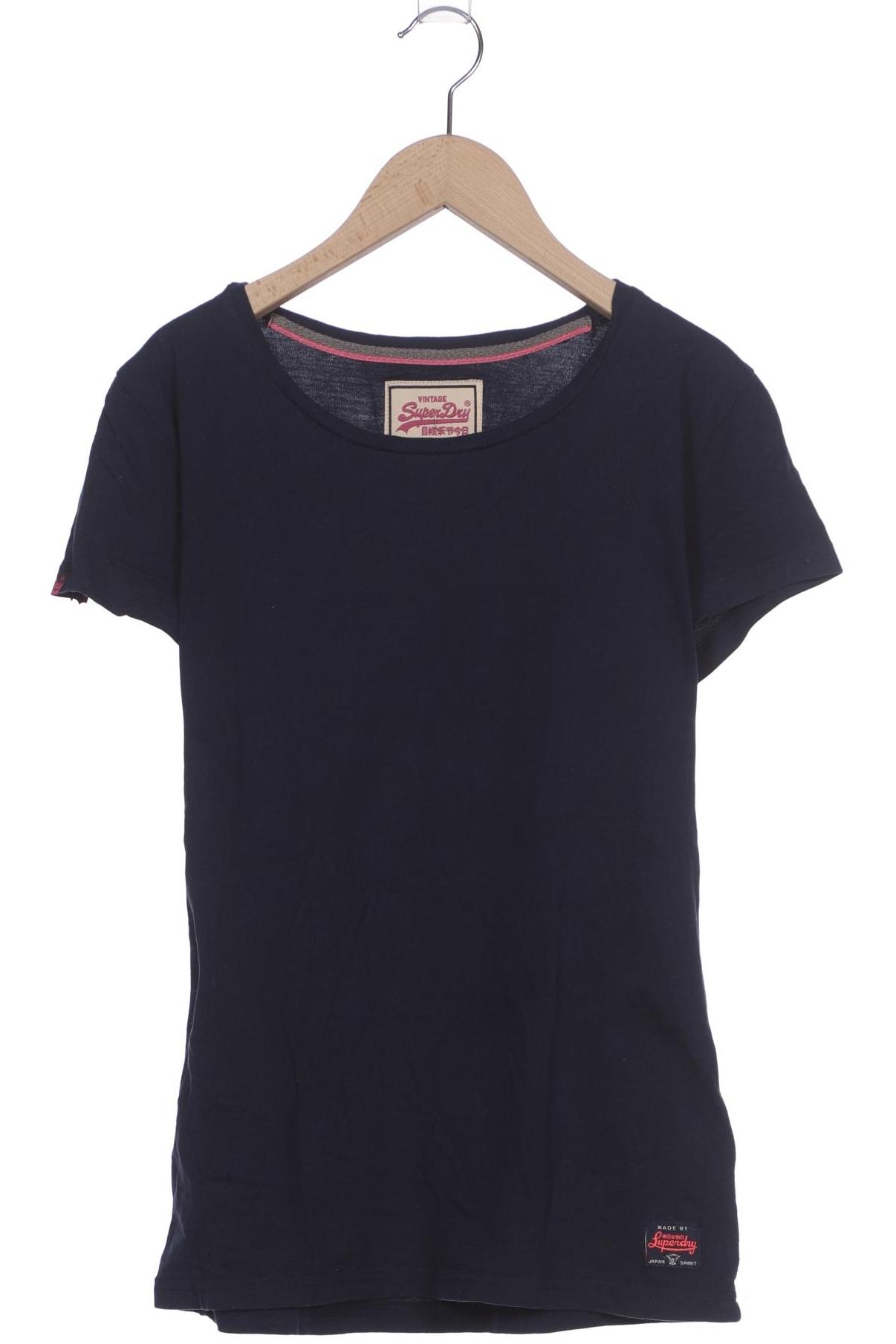

Superdry Damen T-Shirt, marineblau, Gr. 42